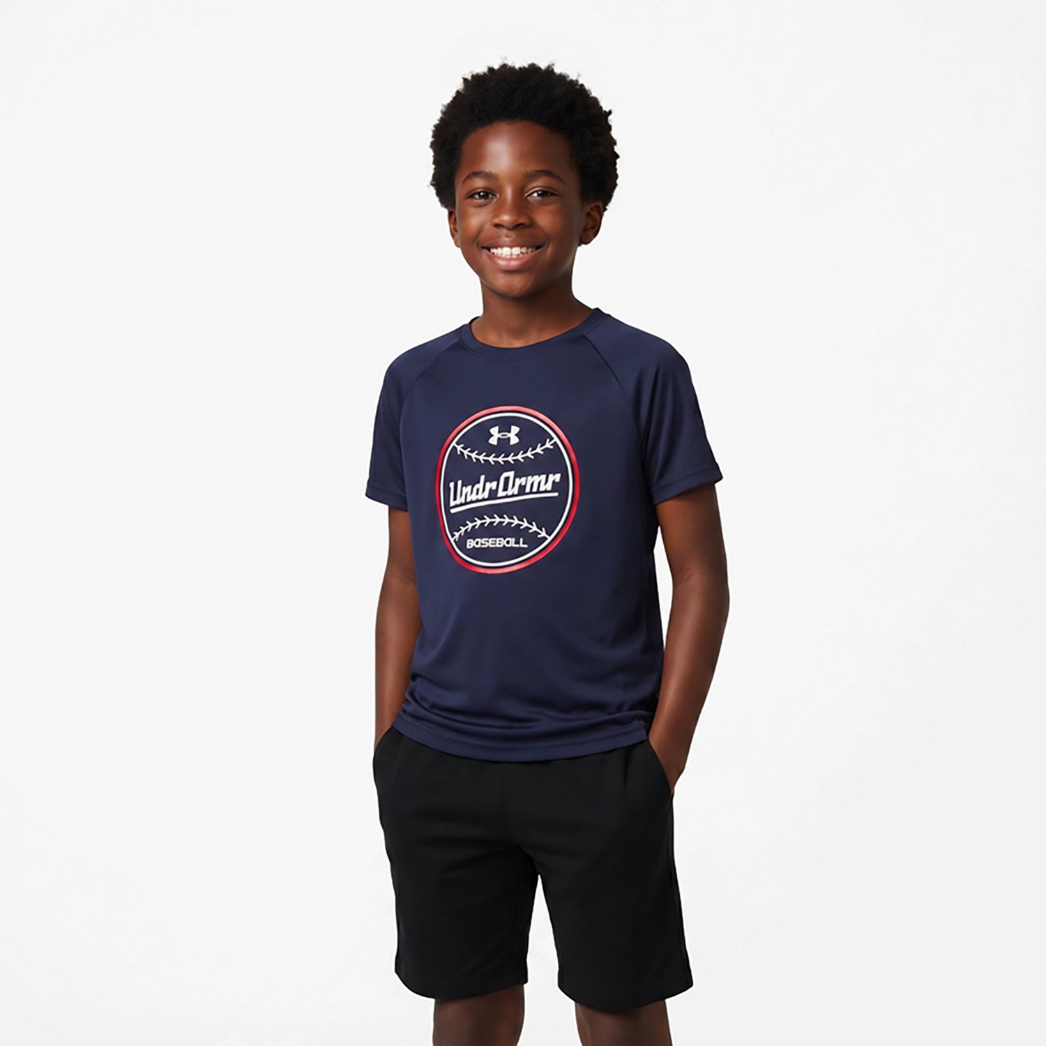 Under Armour Boys' Tech Retro BB Short Sleeve T-shirt - view number 2