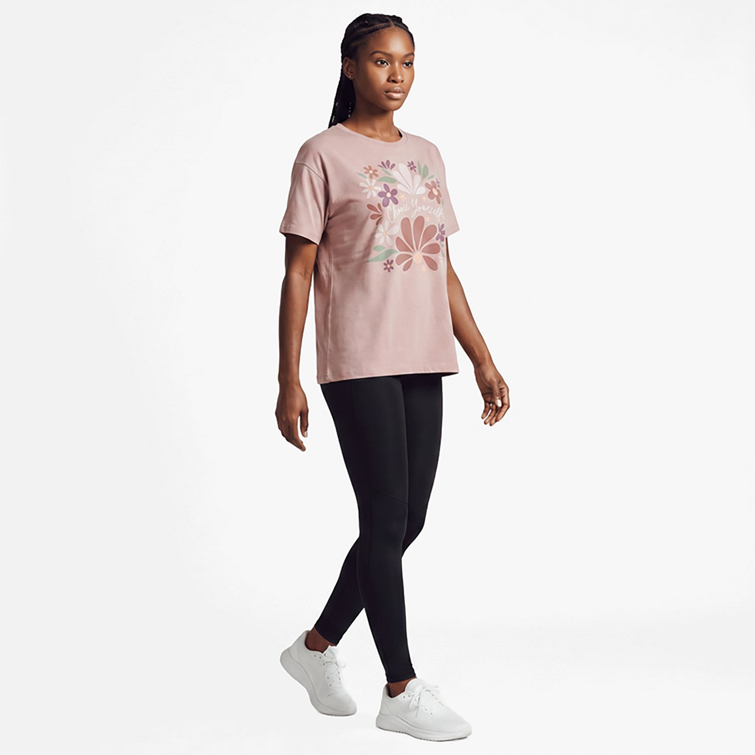 Live Outside the Limits Women's Choose Yourself Oversized Graphic T-shirt - view number 3