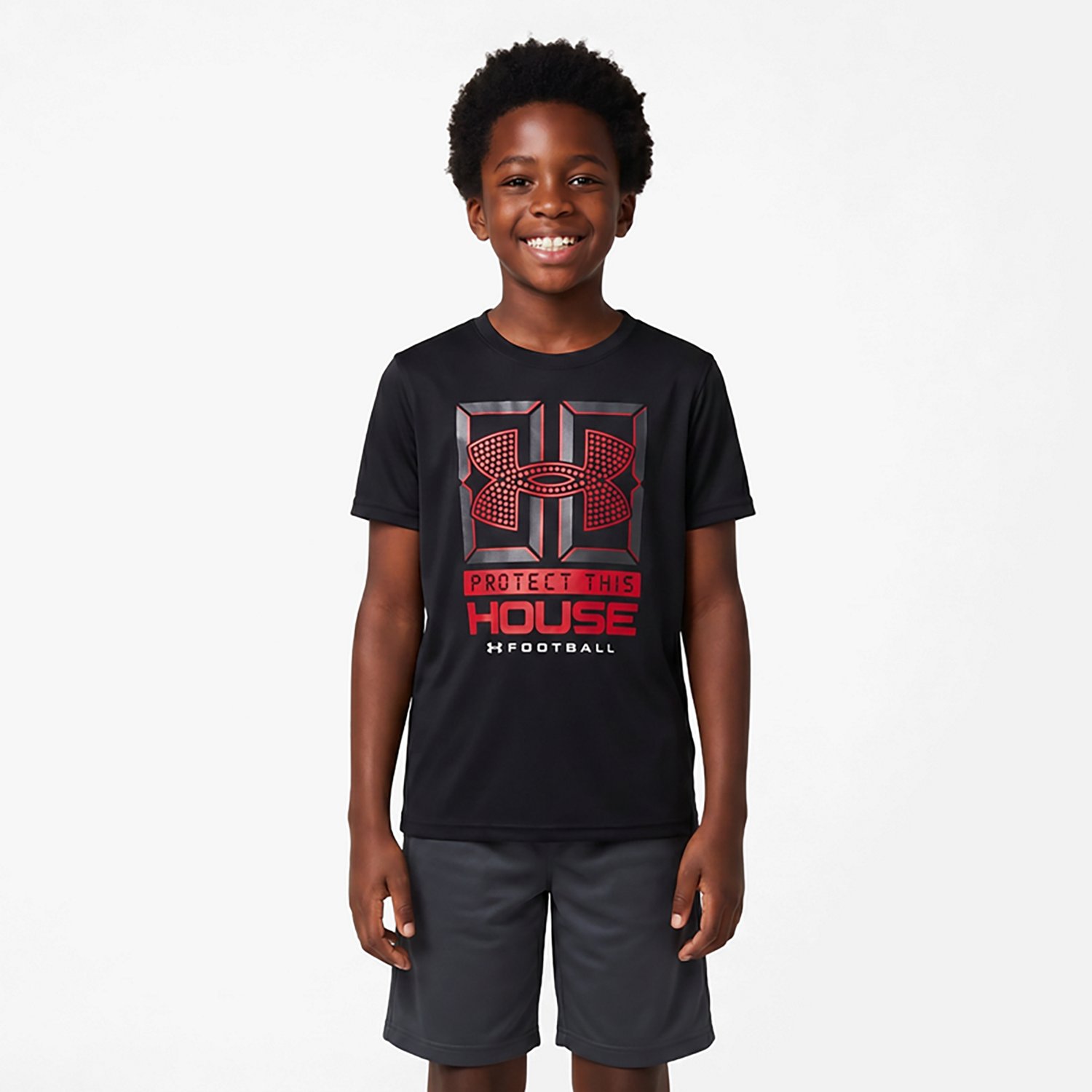 Under Armour Boys' UA Tech Football PTH T-shirt - view number 5