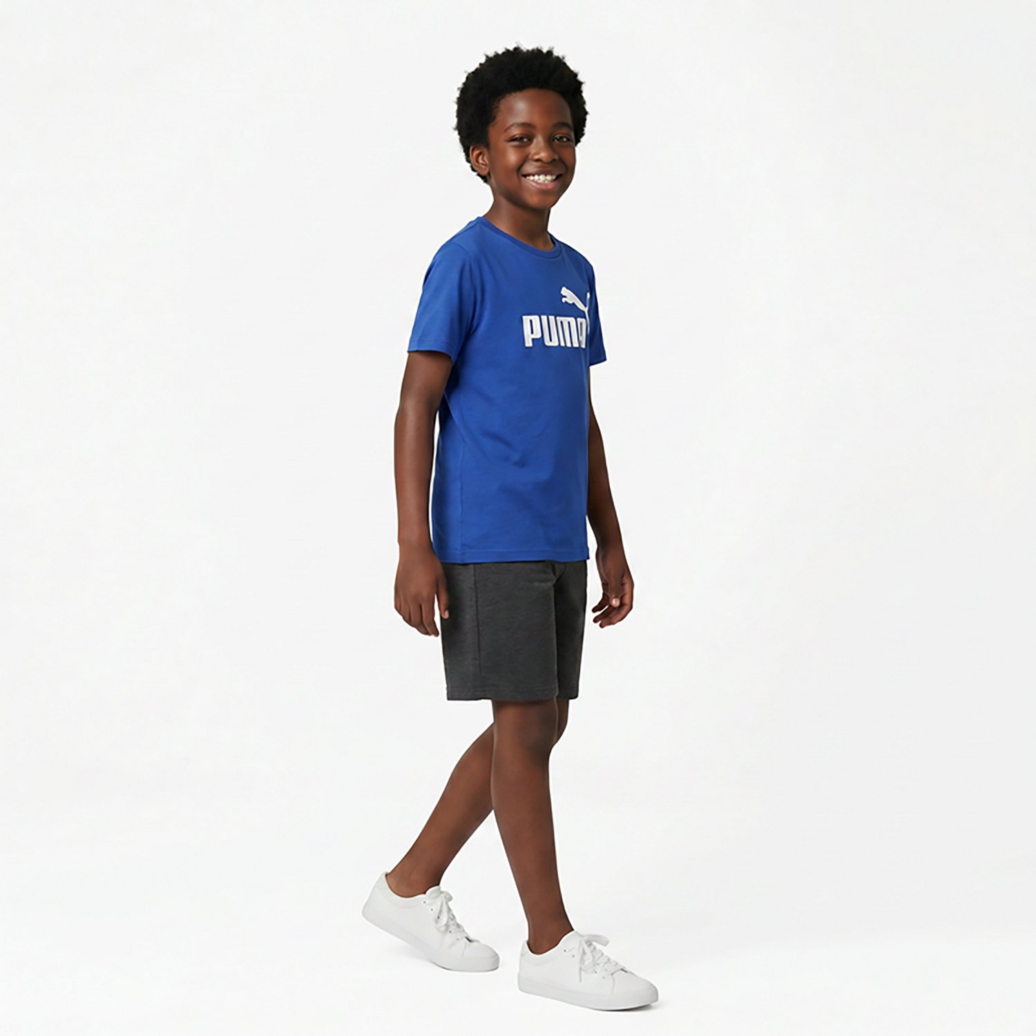 PUMA Boys’ Cotton Jersey GFX T-shirt - view number 3