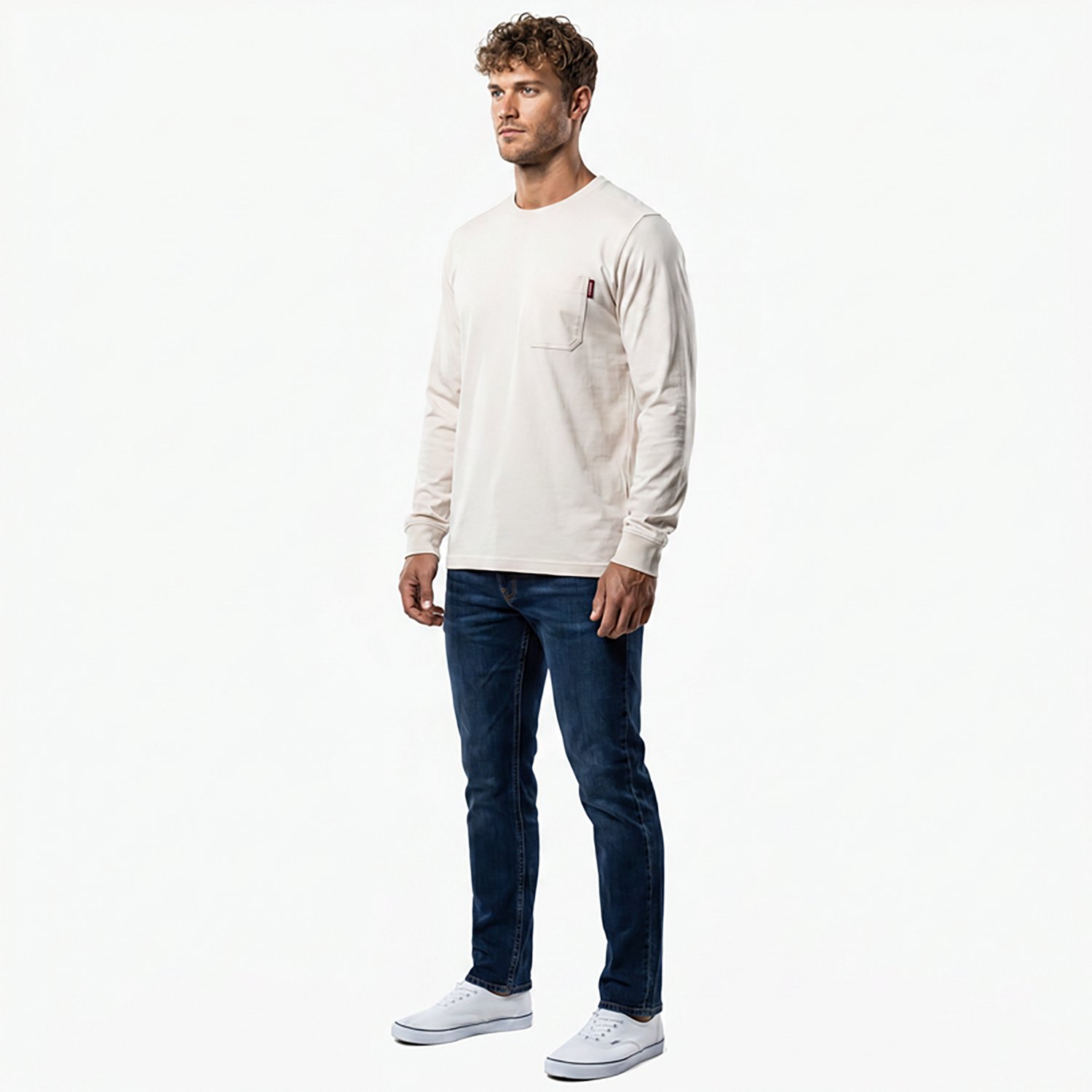 Wolverine Men's Classic Pocket Long Sleeve T-shirt