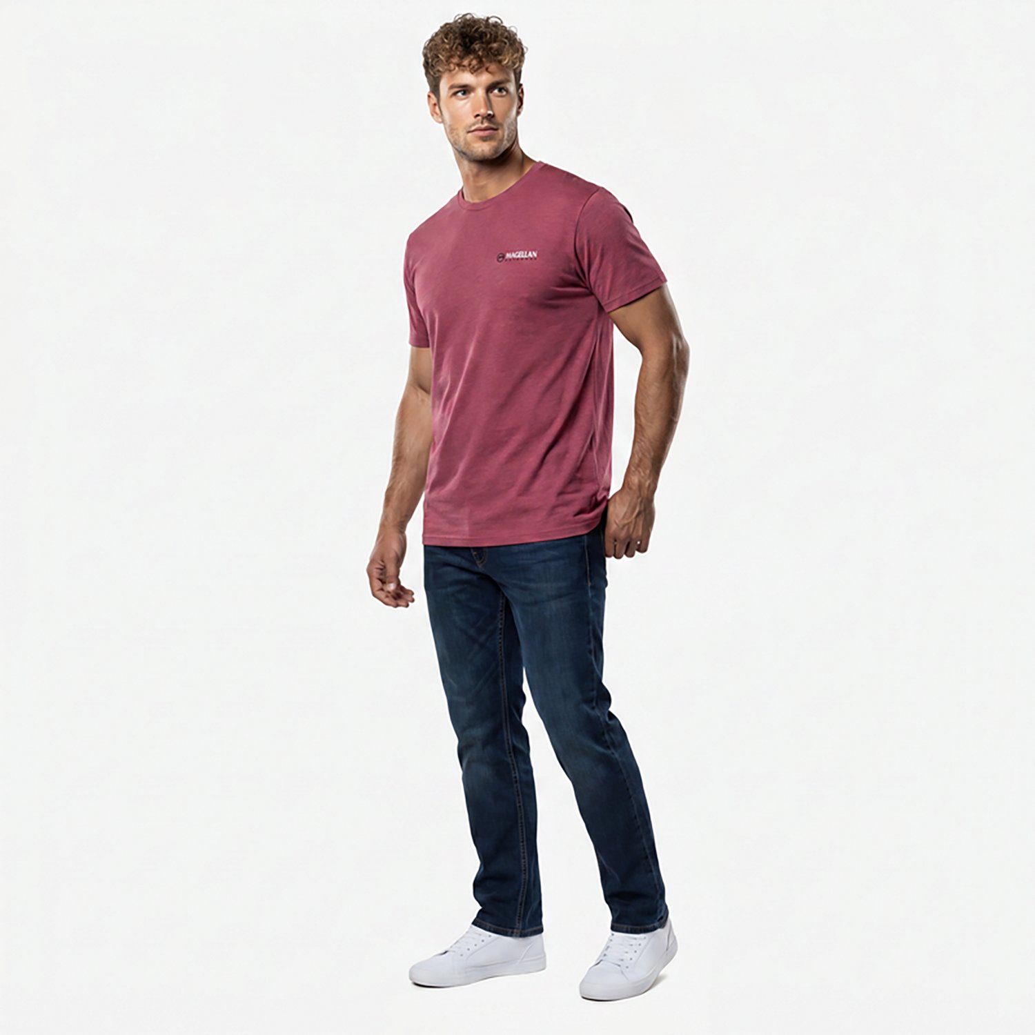 Magellan Outdoors Men's Arkansas Whiskey Barrel State Graphic T-shirt - view number 3