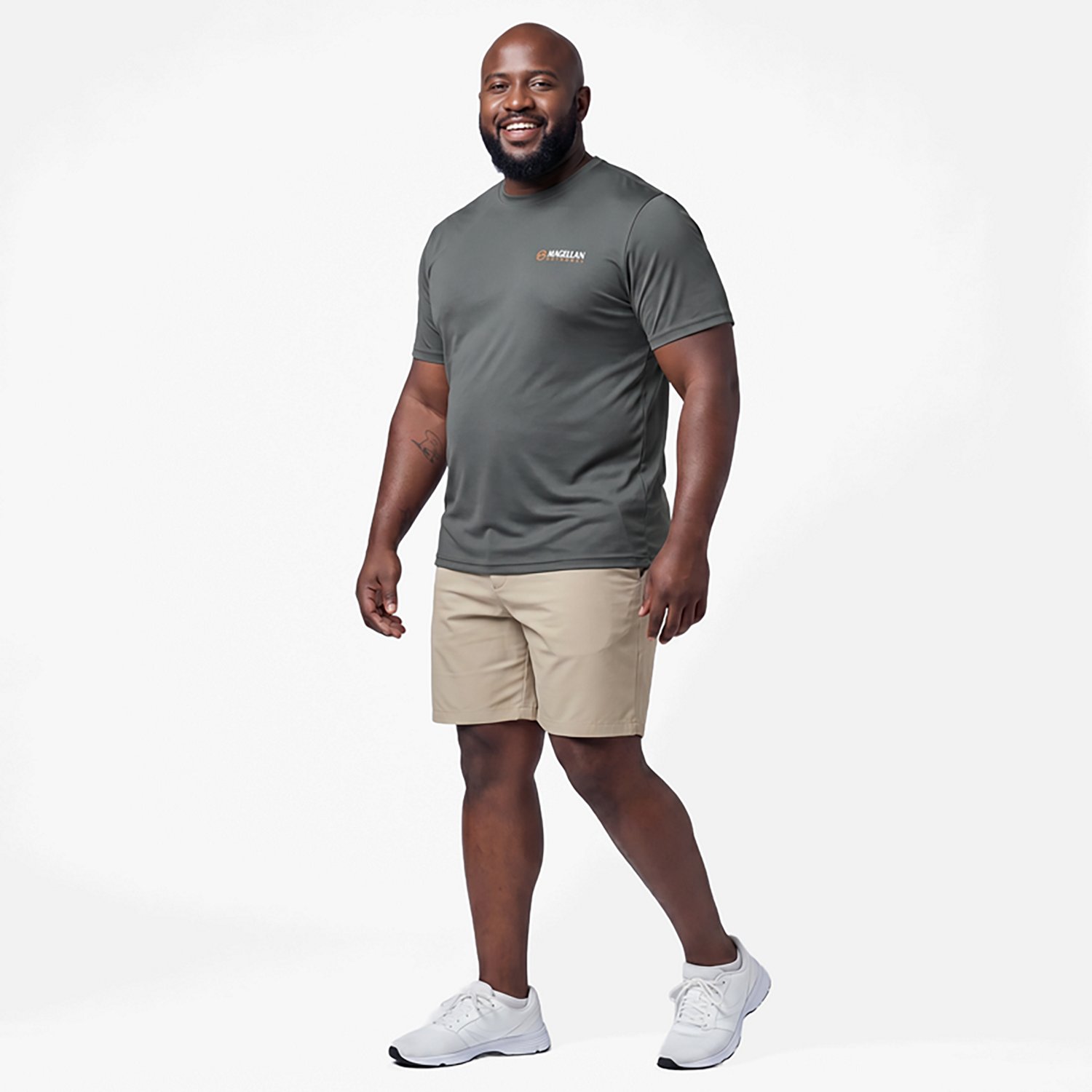 Magellan Outdoors Men's Florida Bass Overlap State Graphic T-shirt - view number 3