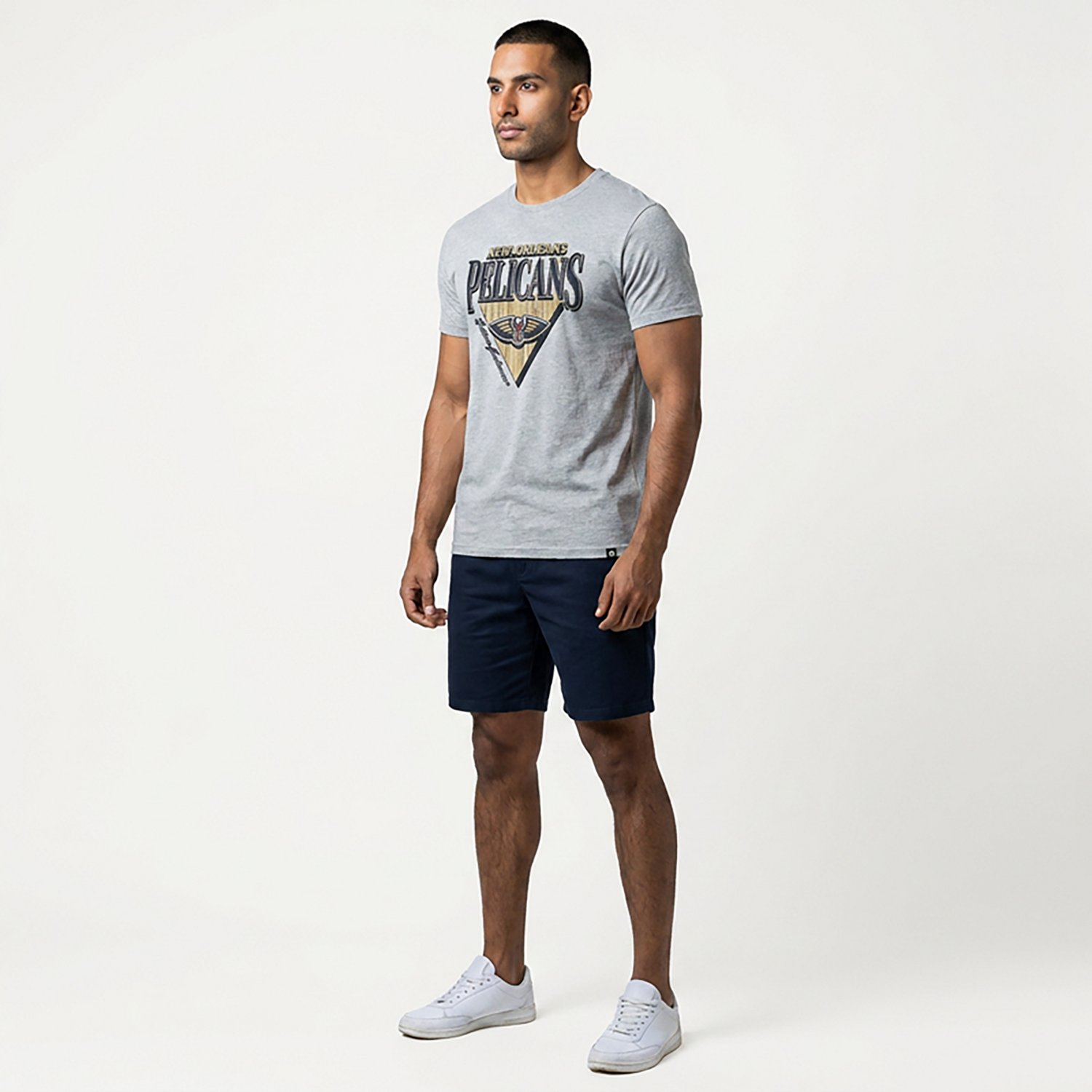 ‘47 New Orleans Pelicans Men’s Court Speed Franklin T-shirt - view number 3