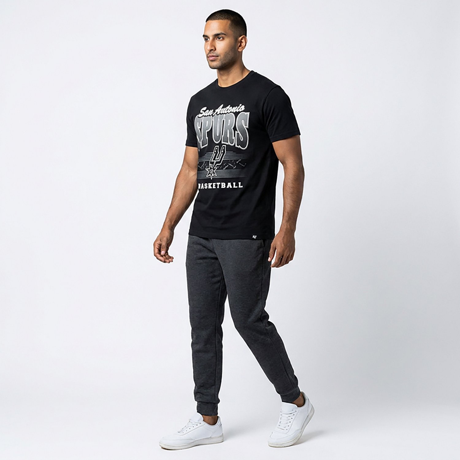 '47 San Antonio Spurs Hand Check Foundation Graphic T-shirt