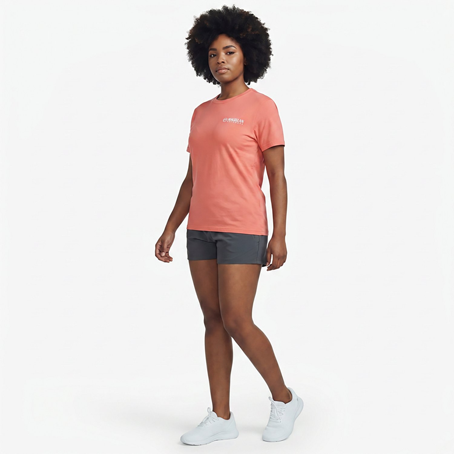 Magellan Outdoors Women’s Hammock Puppies Graphic Short Sleeve T‑Shirt