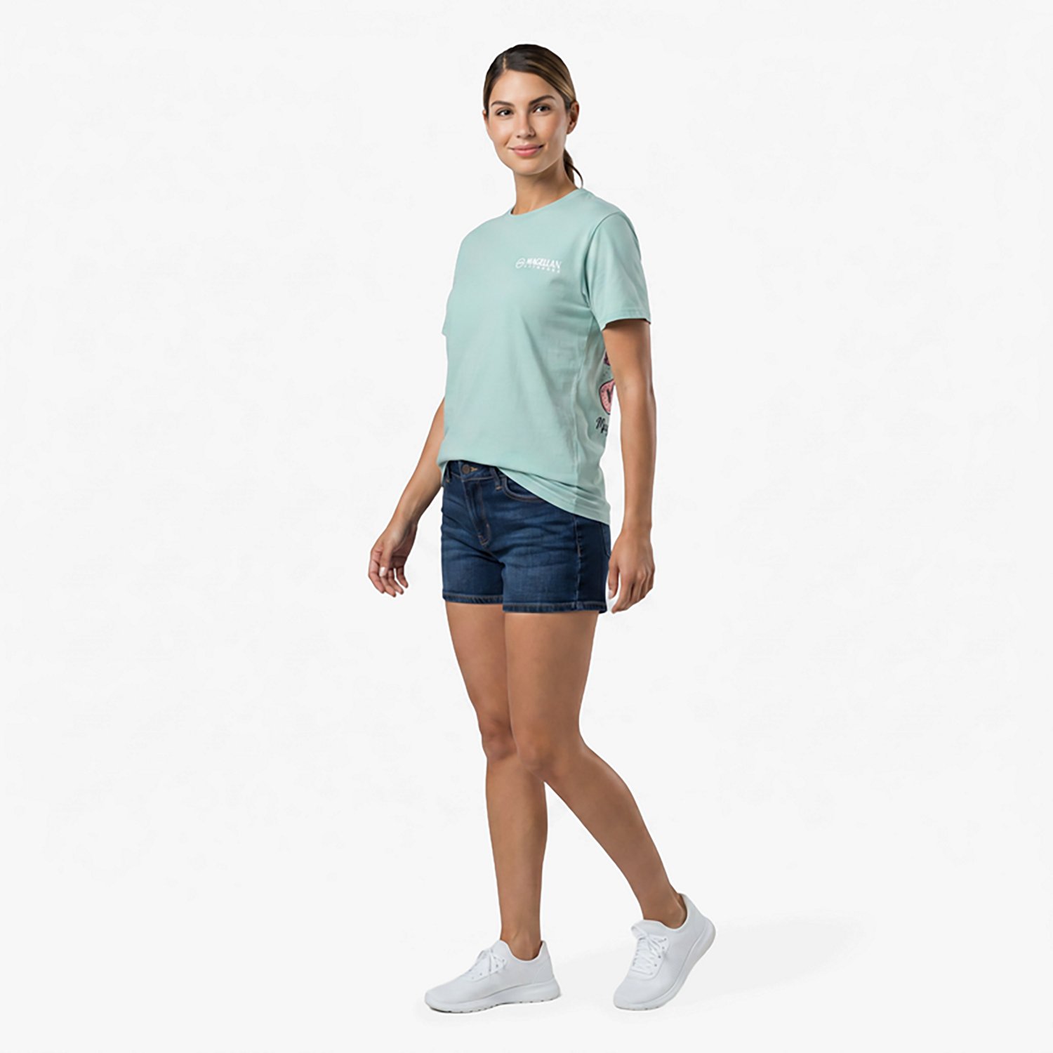 Magellan Outdoors Women’s Collage Western Graphic Short Sleeve T‑Shirt