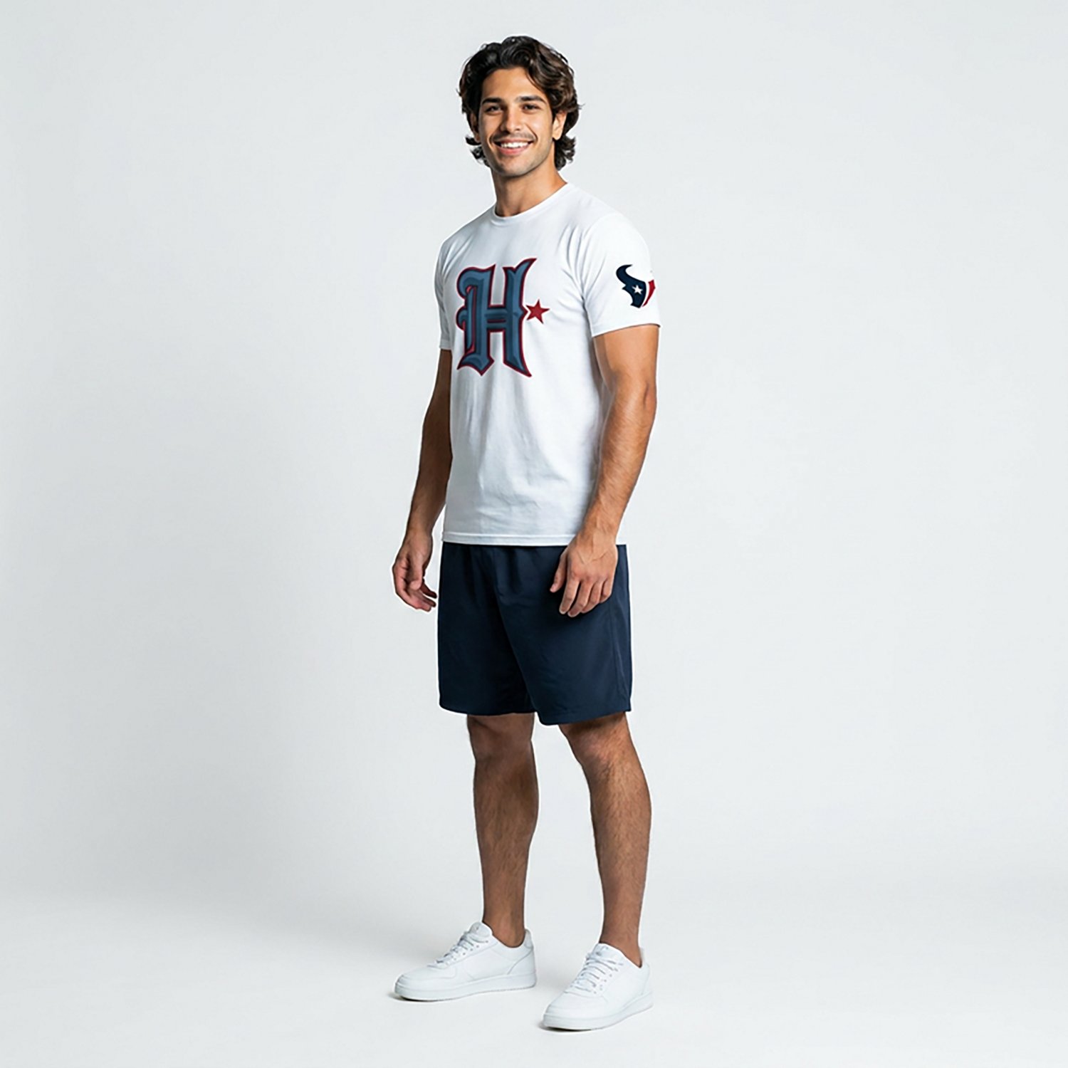 '47 Houston Texans Men's Premier Two Peat Franklin T-shirt - view number 3