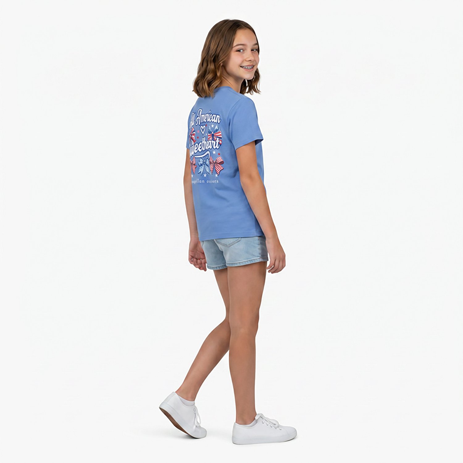 Magellan Outdoors Girls' American Sweetheart T-shirt