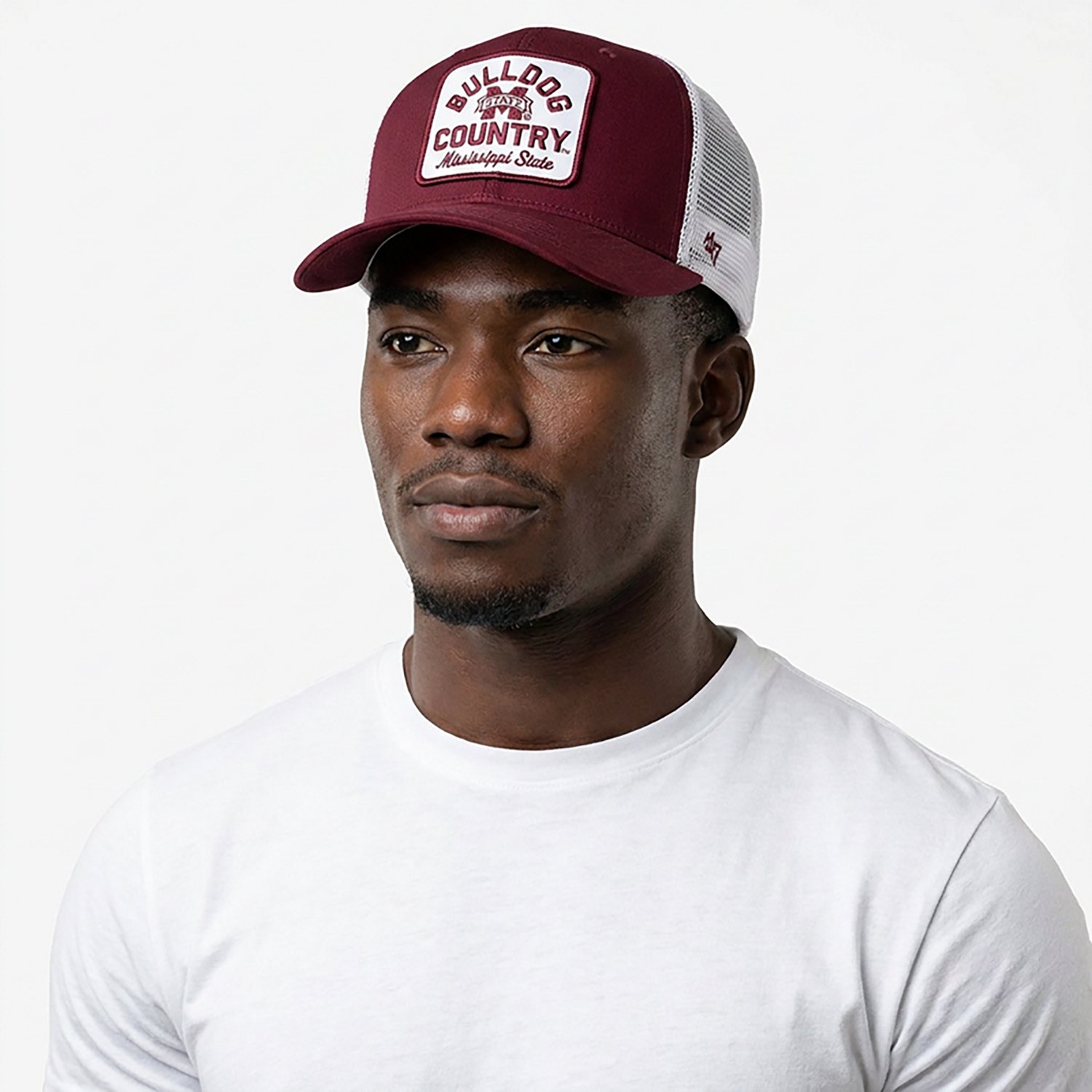Homefield Mississippi State University Bulldog Country Patch Trucker Cap - view number 3