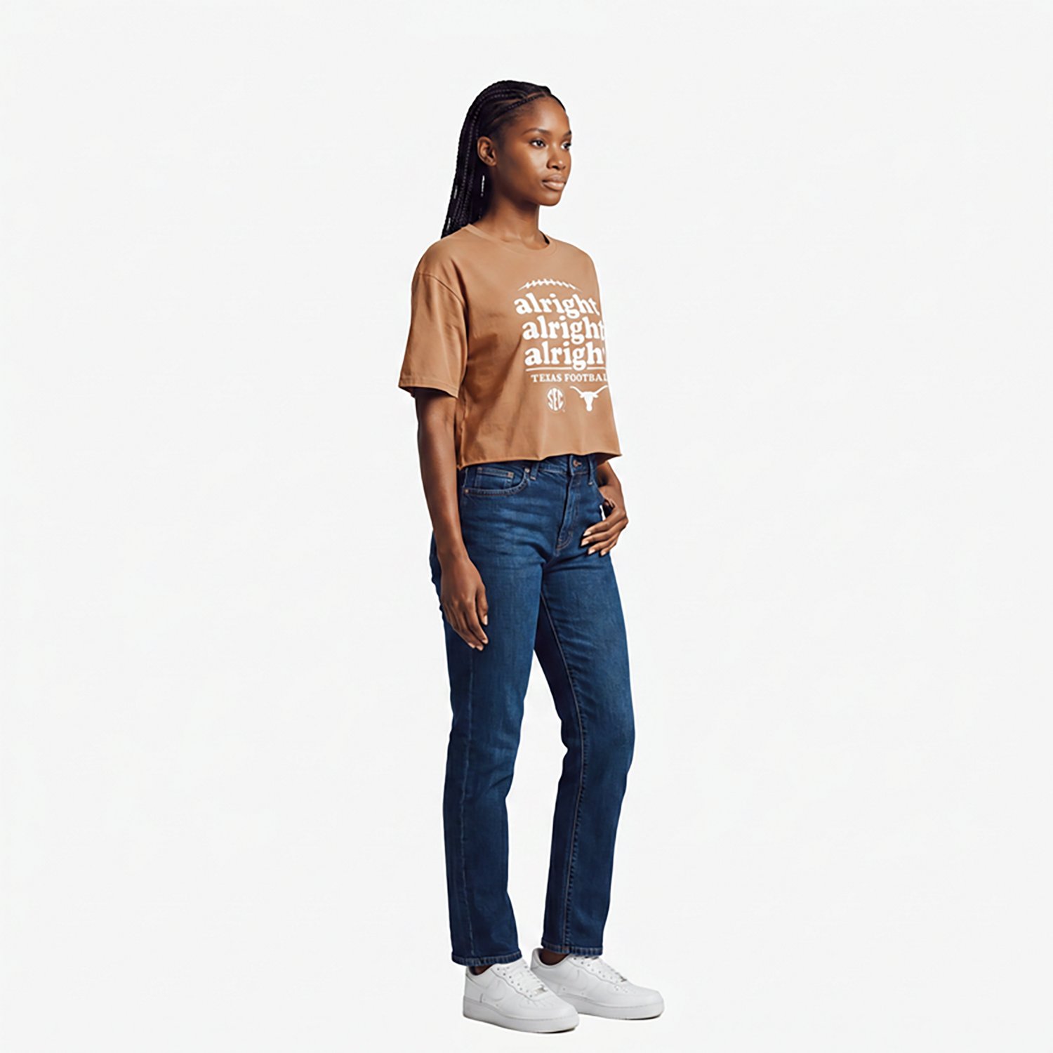 Blue 84 Women's Texas Alrighty Then T-shirt - view number 3