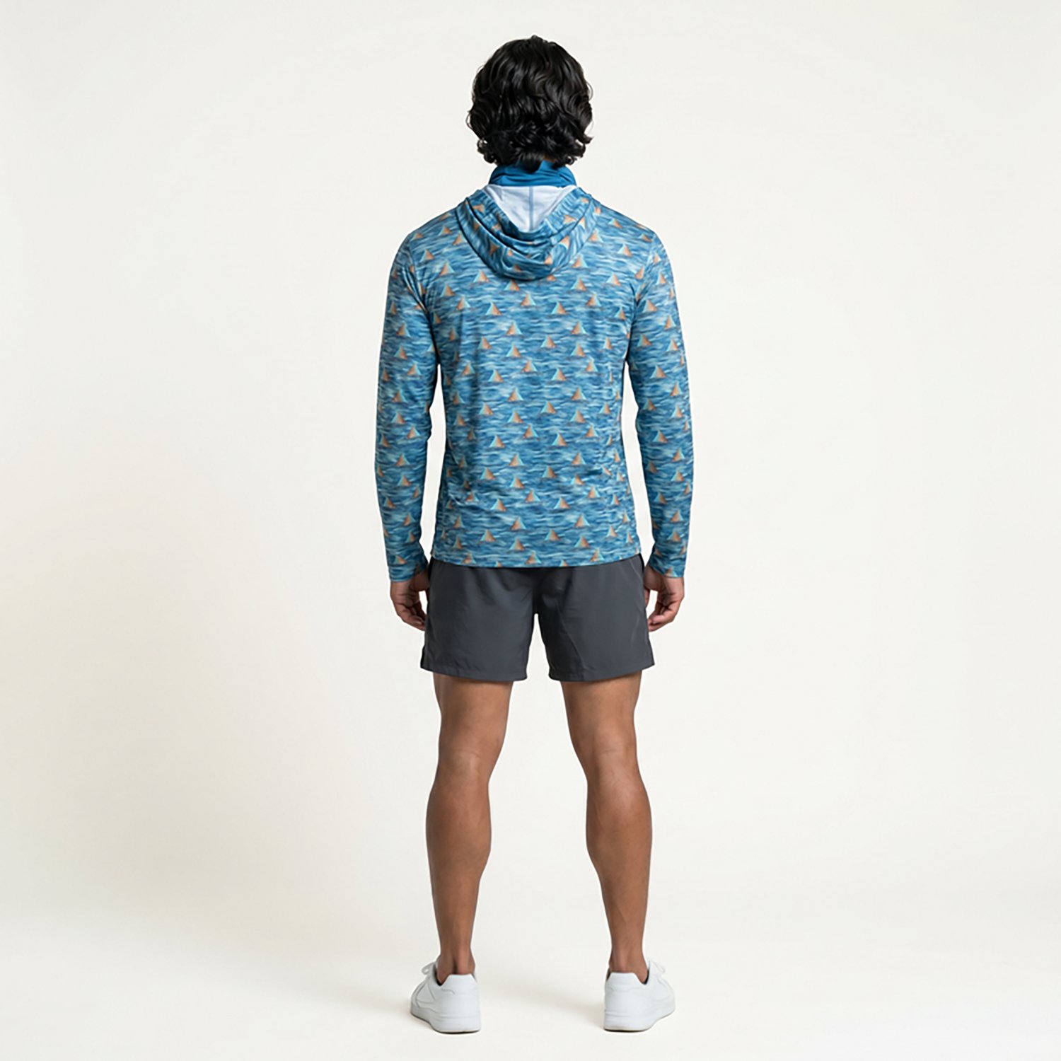 Magellan Outdoors Men's CCA Artist Series Florida Star Tournament Gaiter Hoodie - view number 2
