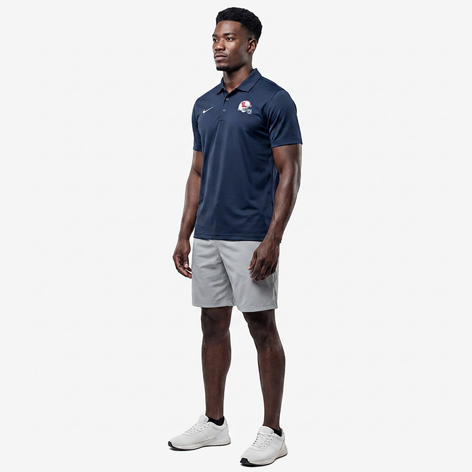 Nike Men's Ole Miss Rebels Realtree Football Helmet Victory Polo Shirt - view number 3