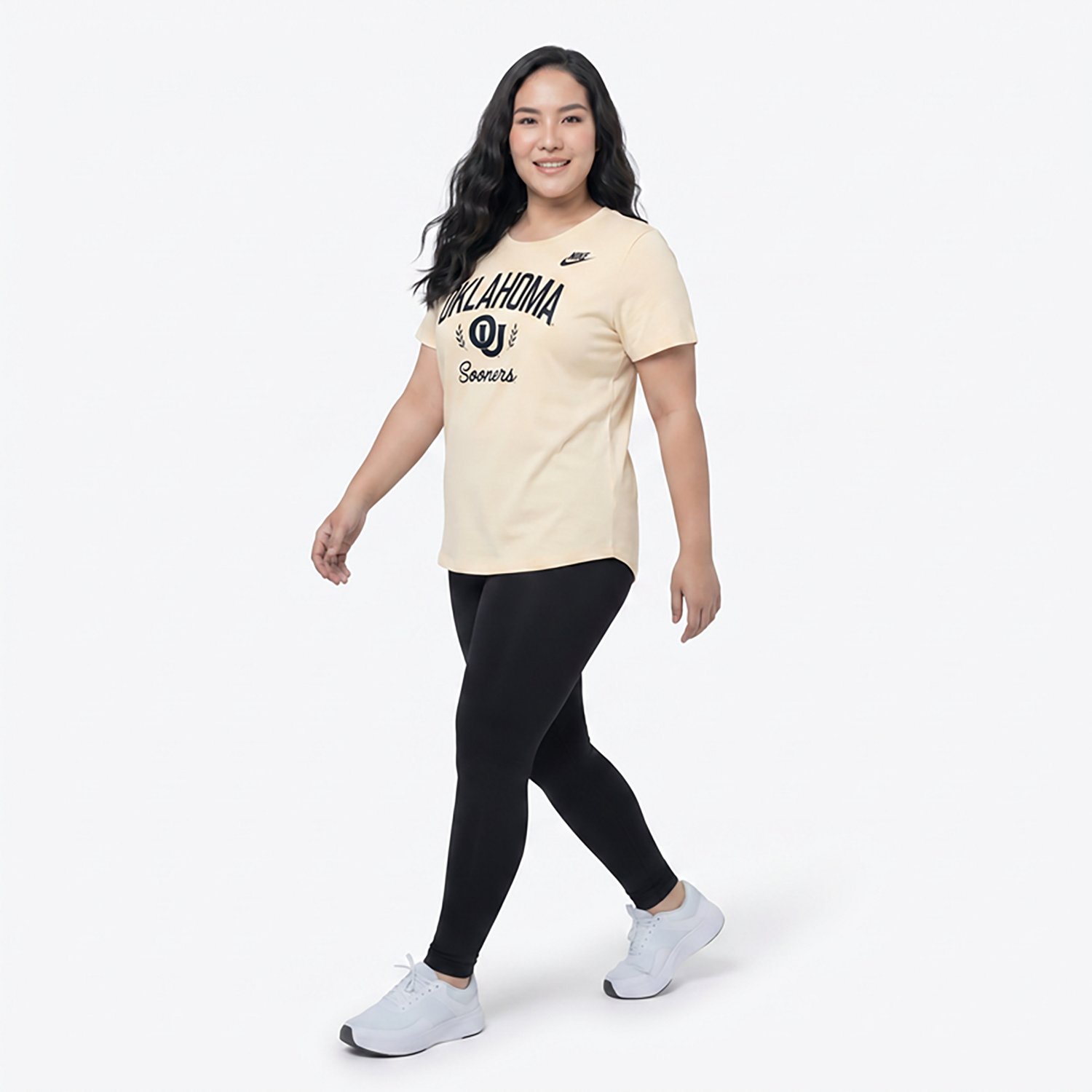 Nike Women's University of Oklahoma History Repeated Graphic T-shirt - view number 3