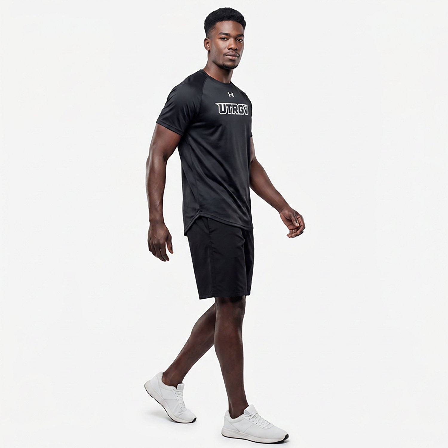 Under Armour Men's UT Rio Grande Valley Vaqueros School Short Sleeve T-shirt