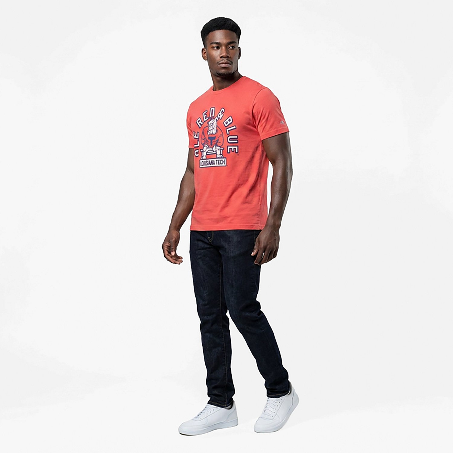 Homefield Men's Louisiana Tech Bulldogs Core Collection T-shirt - view number 3