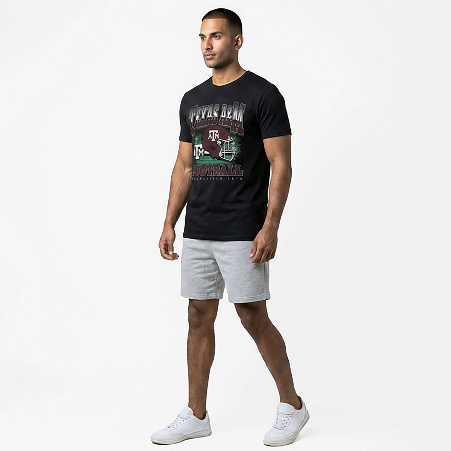 '47 Texas A&M Regional Helmet Franklin SS T-shirt