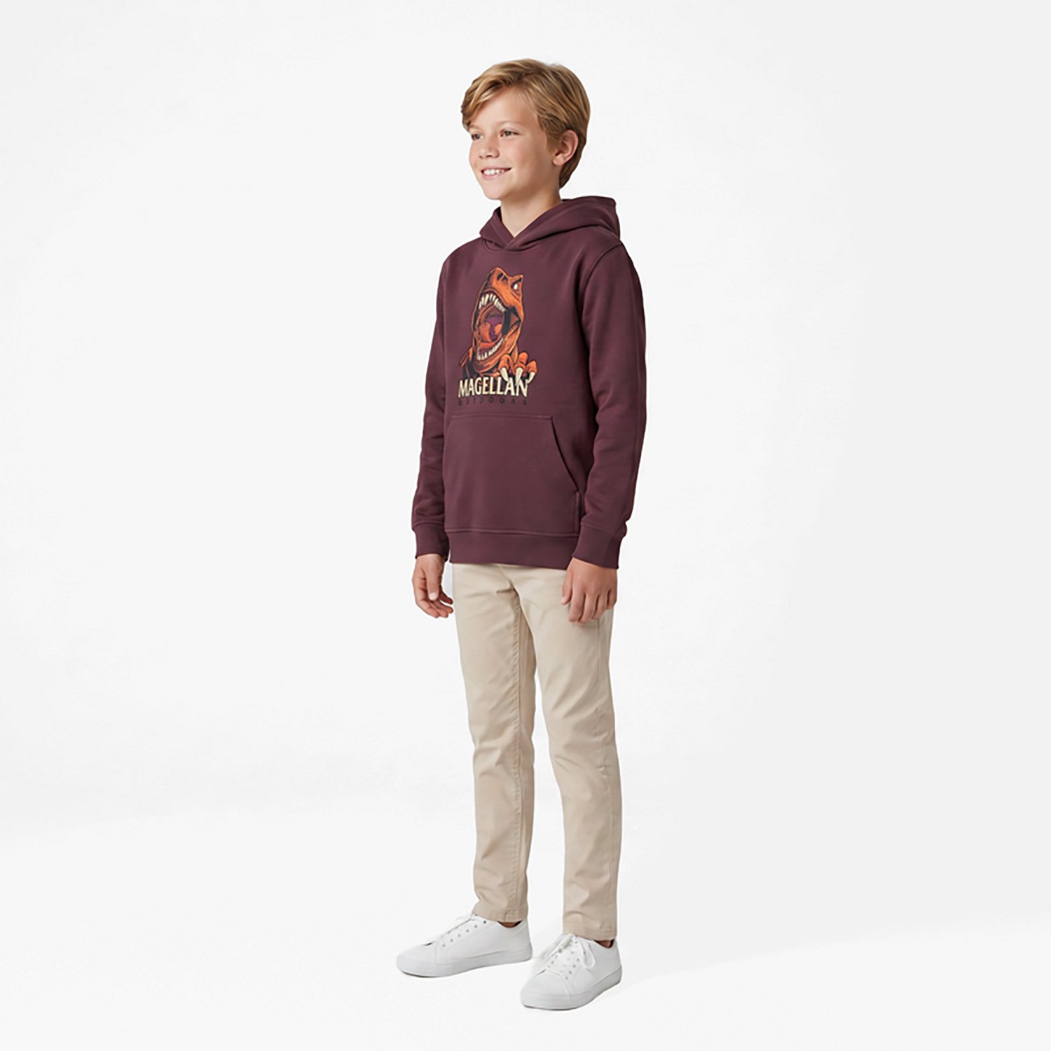 Magellan Outdoors Boys' Fleece Graphic Hoodie - view number 2