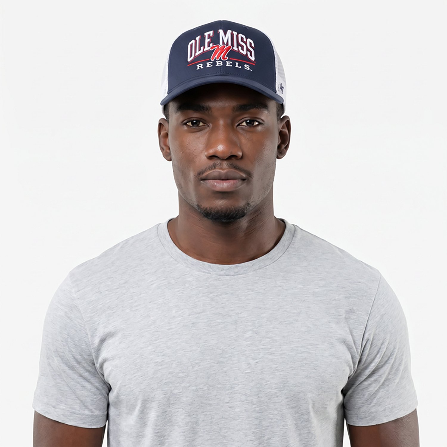 '47 University of Mississippi Block School Arid Trucker Cap - view number 3