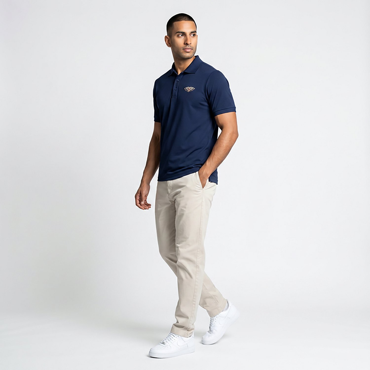 Antigua Men's New Orleans Pelicans Legacy Pique Polo Shirt - view number 3