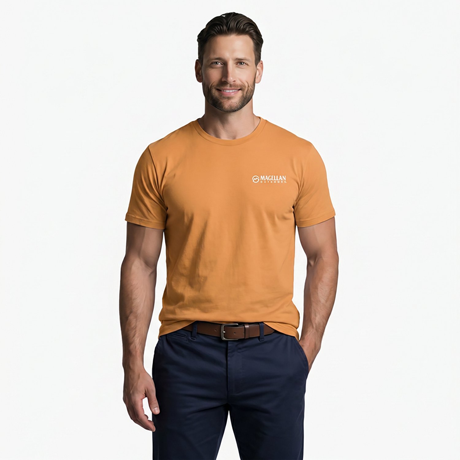 Magellan Outdoors Men’s Scorpion Desert Graphic Short Sleeve T‑Shirt