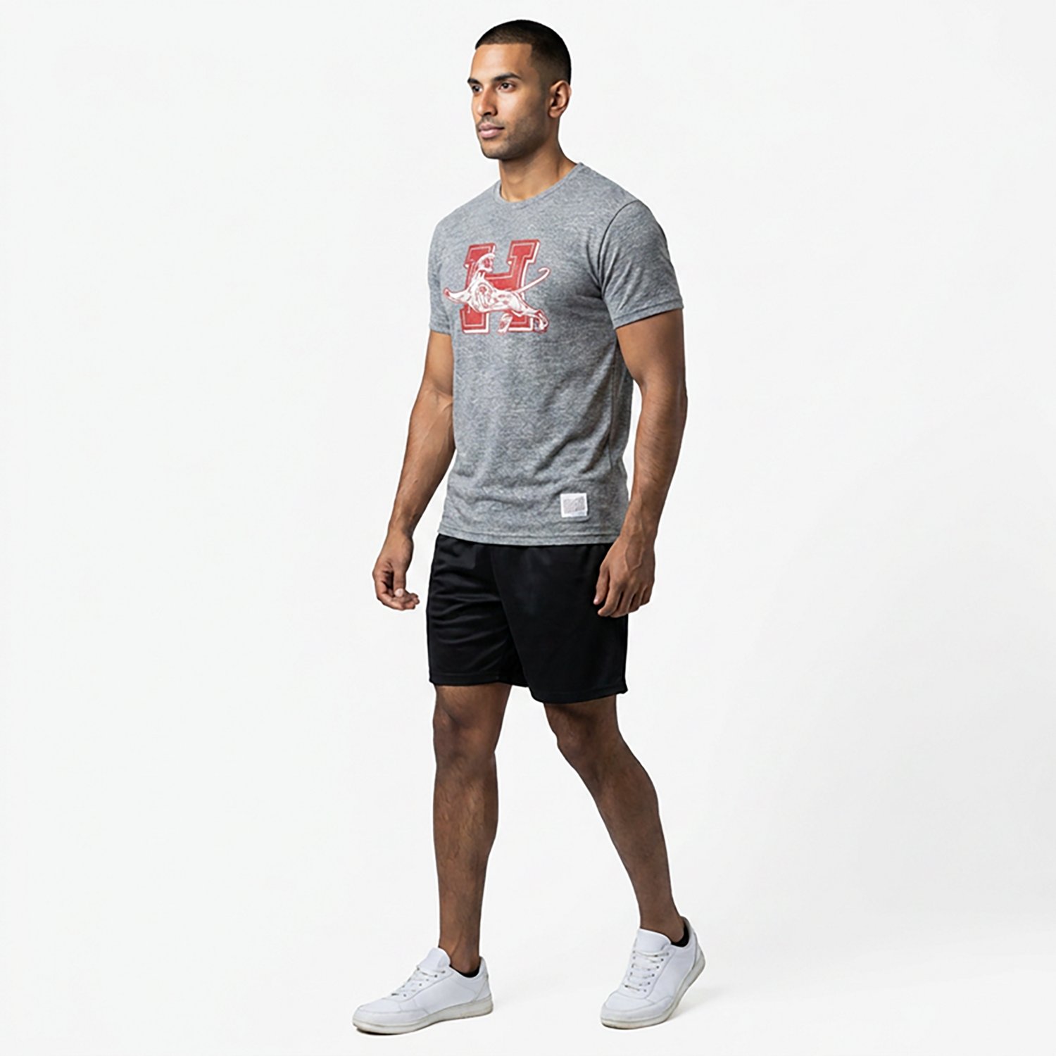 Retro Brand Men's University of Houston Roaring Cougar Graphic T-shirt - view number 3