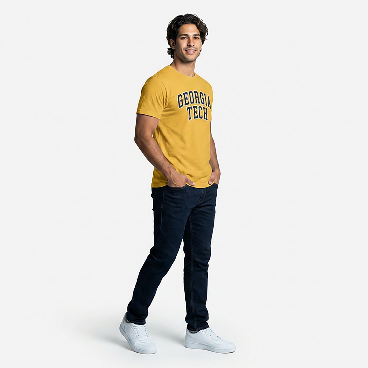 The Victory Men's Georgia Tech School Arch Graphic T-shirt - view number 2