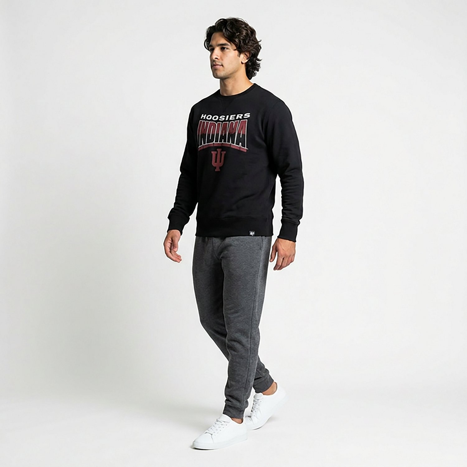 '47 Indiana University School Arch Over Logo Headline Long Sleeve Crew - view number 3