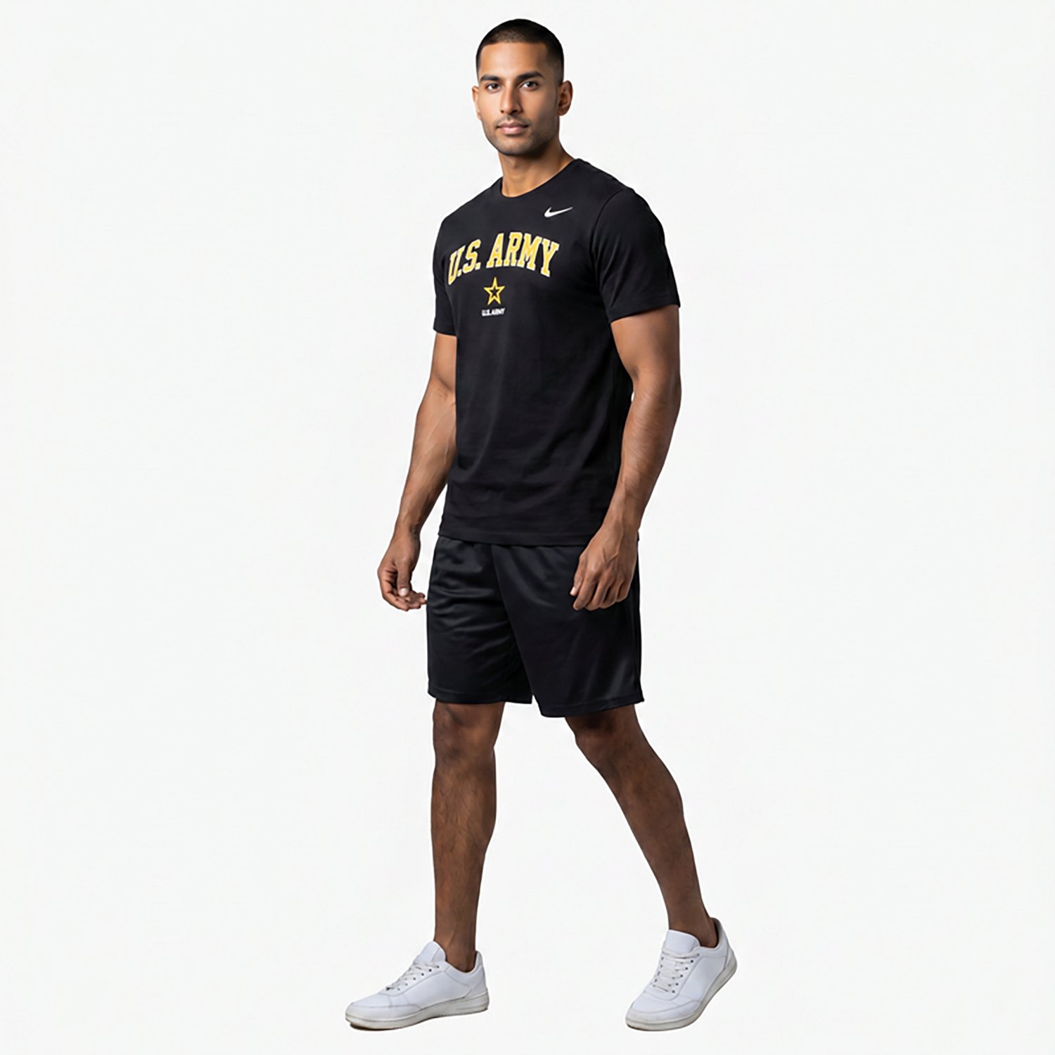 Nike Men’s Army School Arch Over Primary Logo Core Cotton T-shirt - view number 3