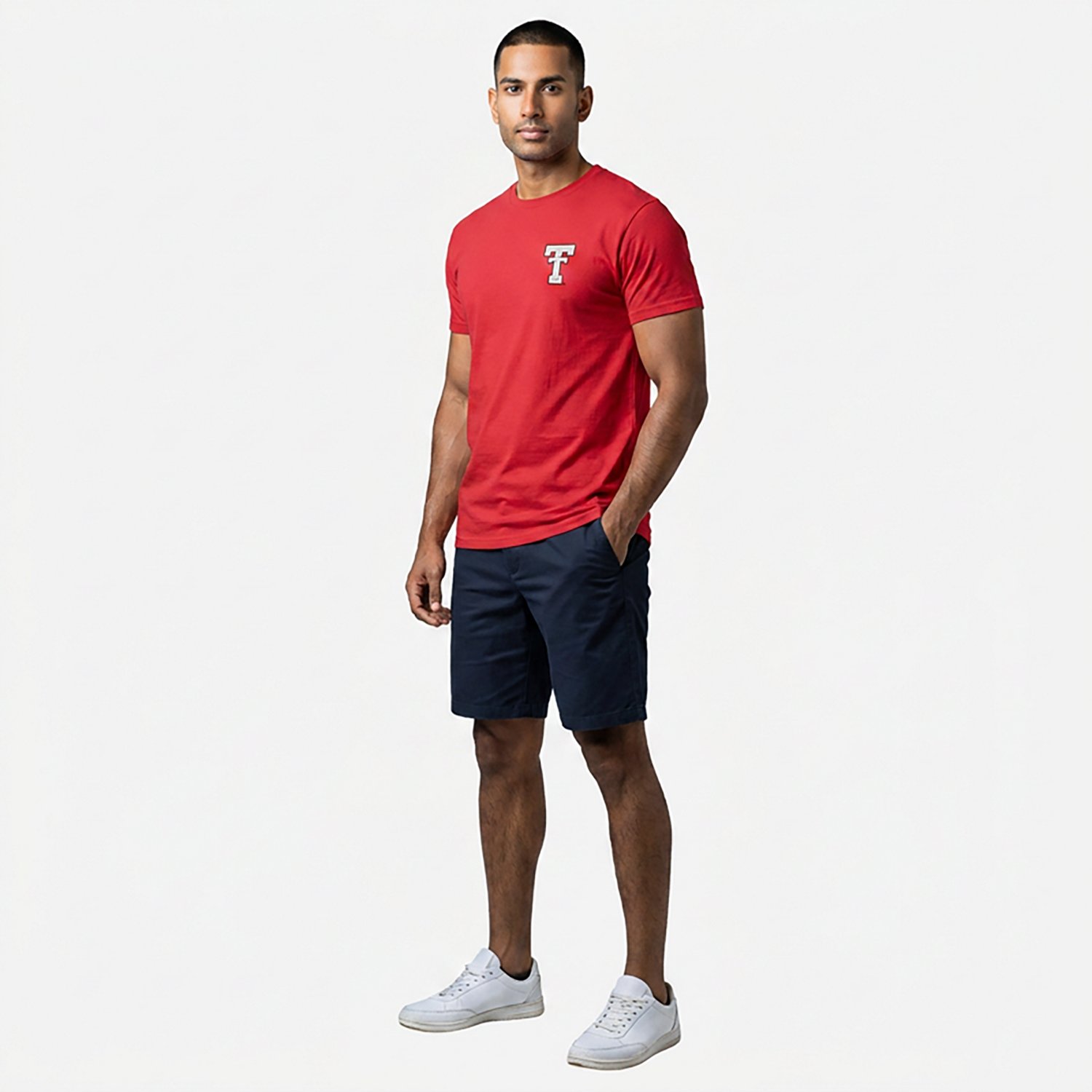 Retro Brand Men's Texas Tech University School State Mascot DS Graphic T-shirt - view number 3