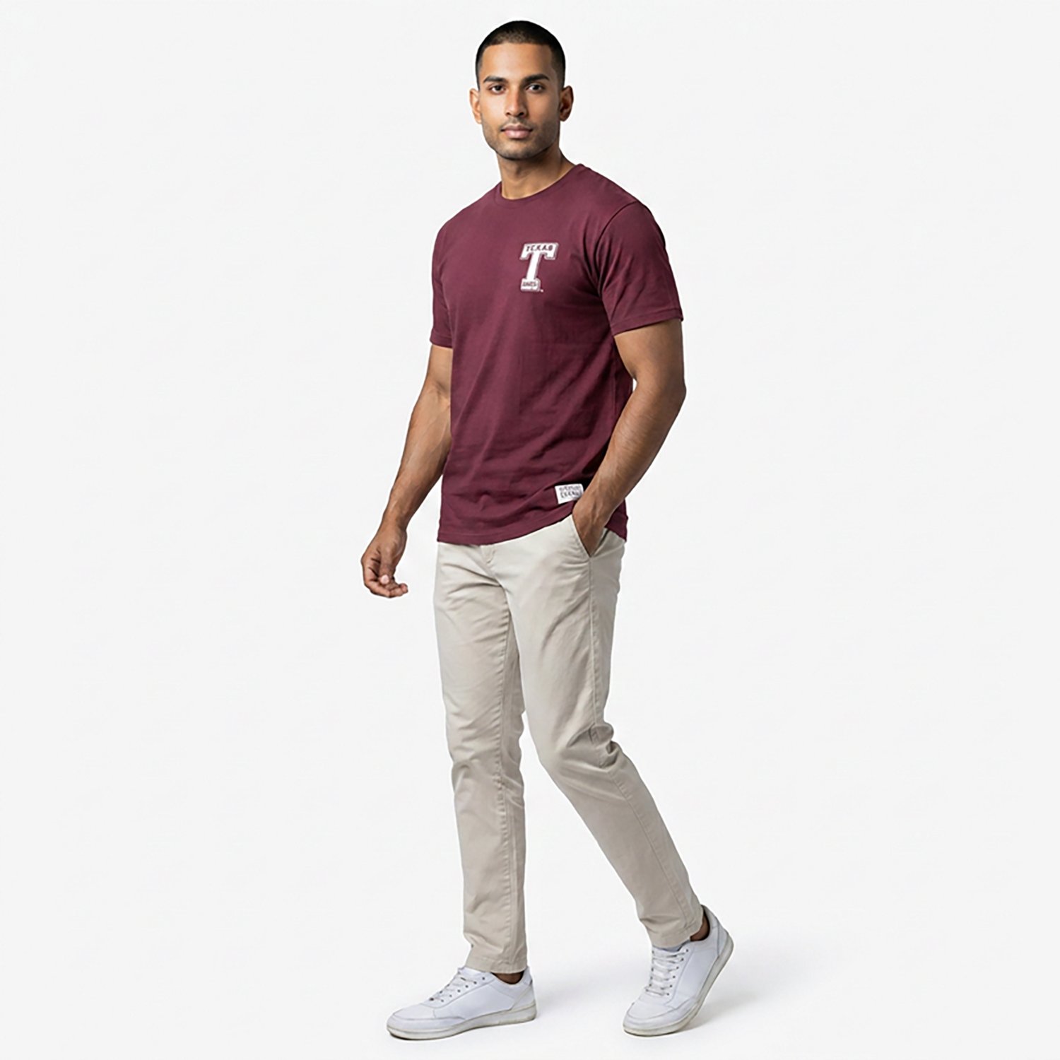 Retro Brand Men's Texas A&M University School State Mascot DS Graphic T-shirt - view number 3