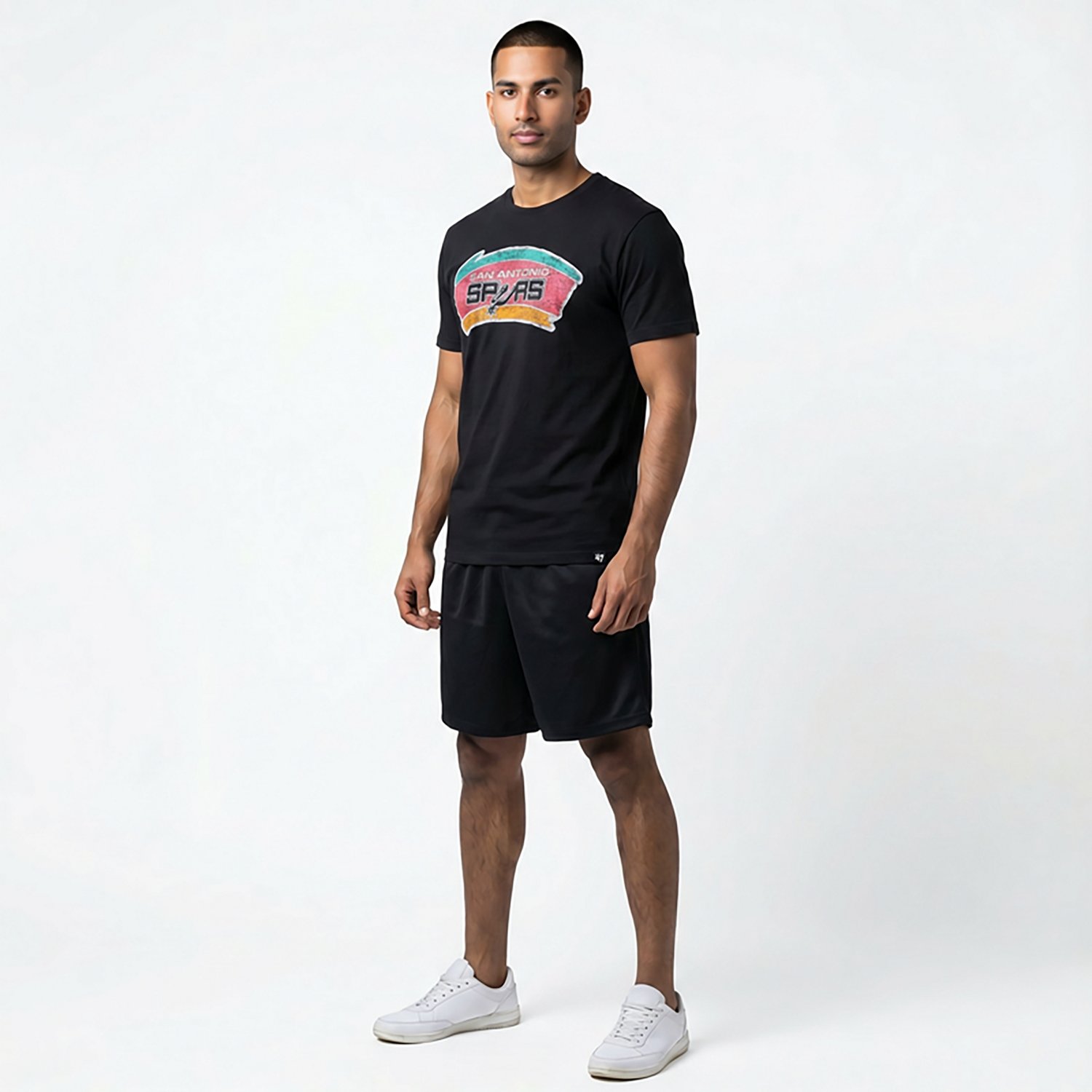 ‘47 San Antonio Spurs Men’s Hardwood Classics Premier Franklin T-shirt