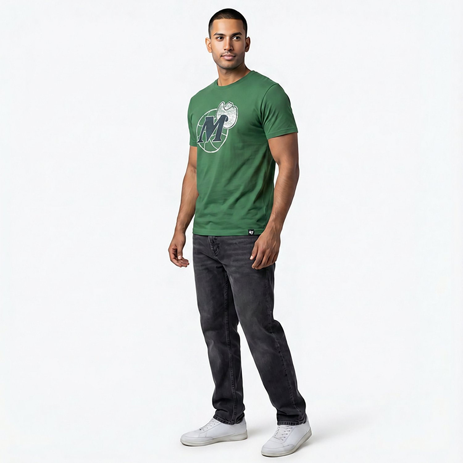 ‘47 Dallas Mavericks Men’s Hardwood Classics Premier Franklin T-shirt - view number 3