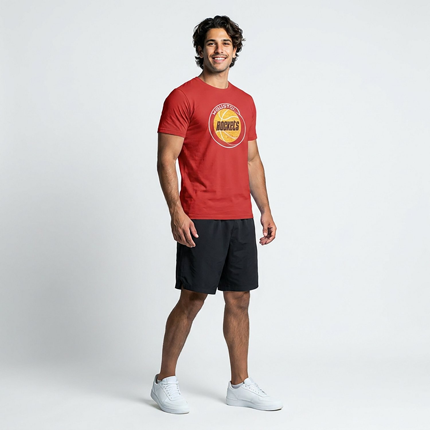 ‘47 Houston Rockets Men’s Hardwood Classics Premier Franklin T-shirt - view number 3