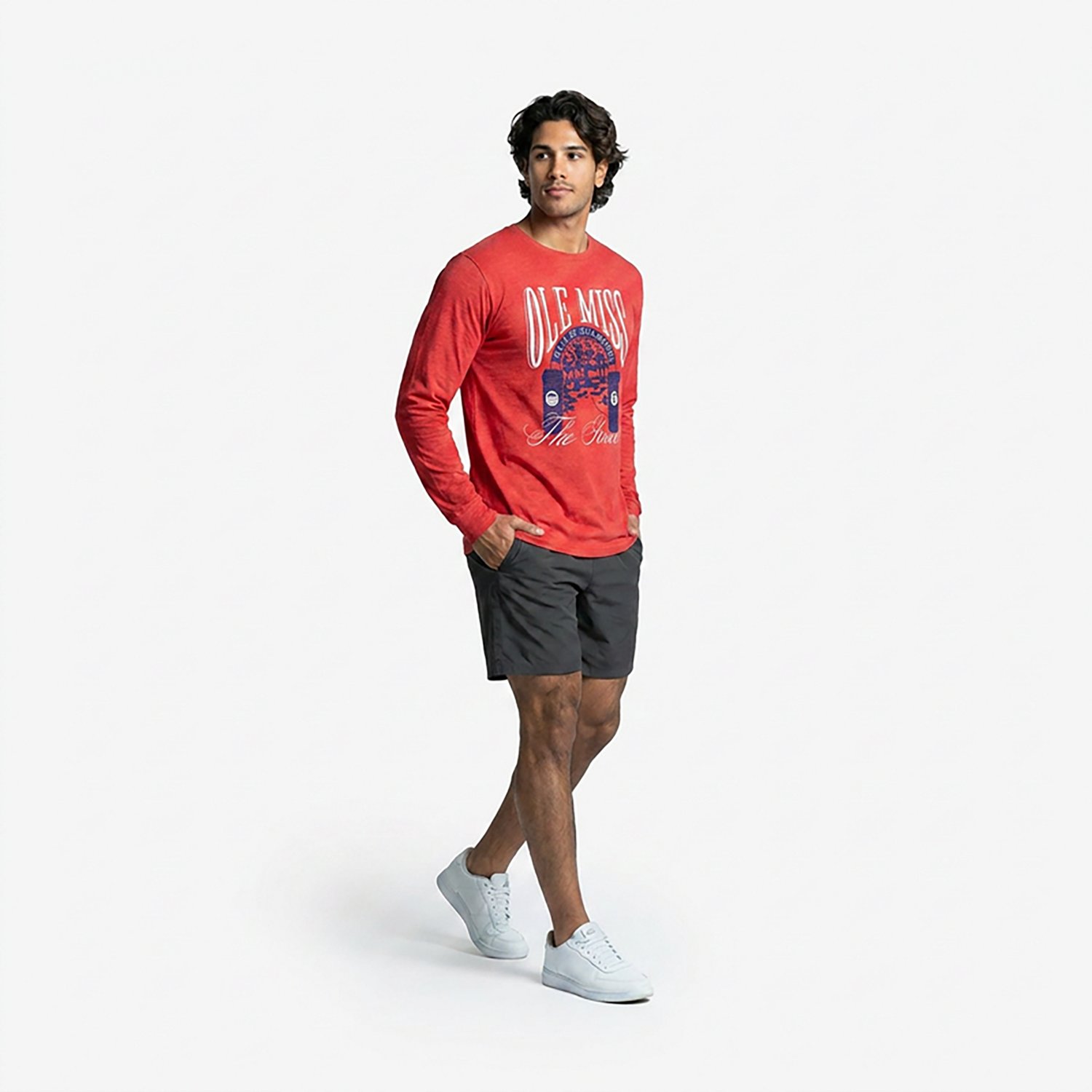 Homefield Men's Ole Miss Rebels The Grove Walk of Champions Long Sleeve T-shirt - view number 3