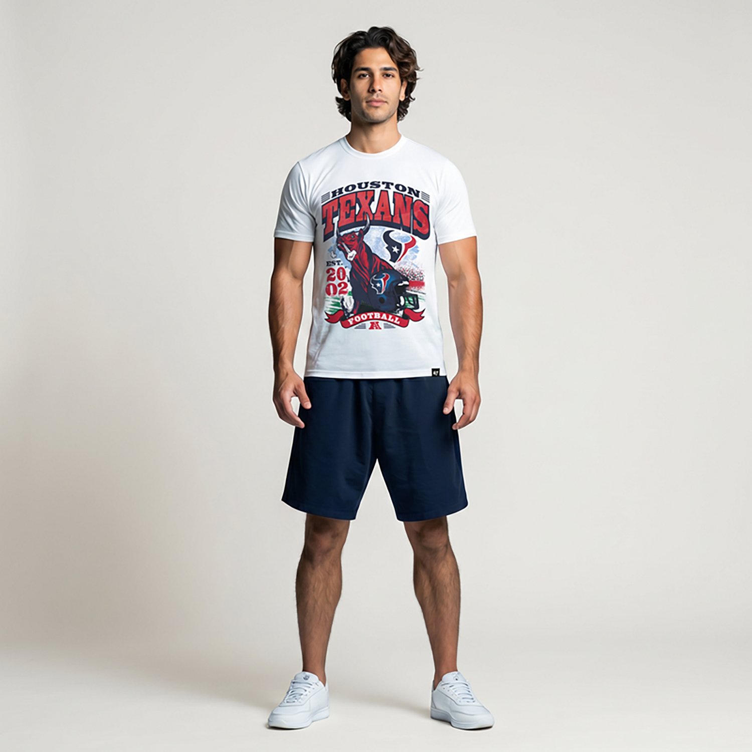 '47 Men's Houston Texans Regional Foundation Short Sleeve T-shirt