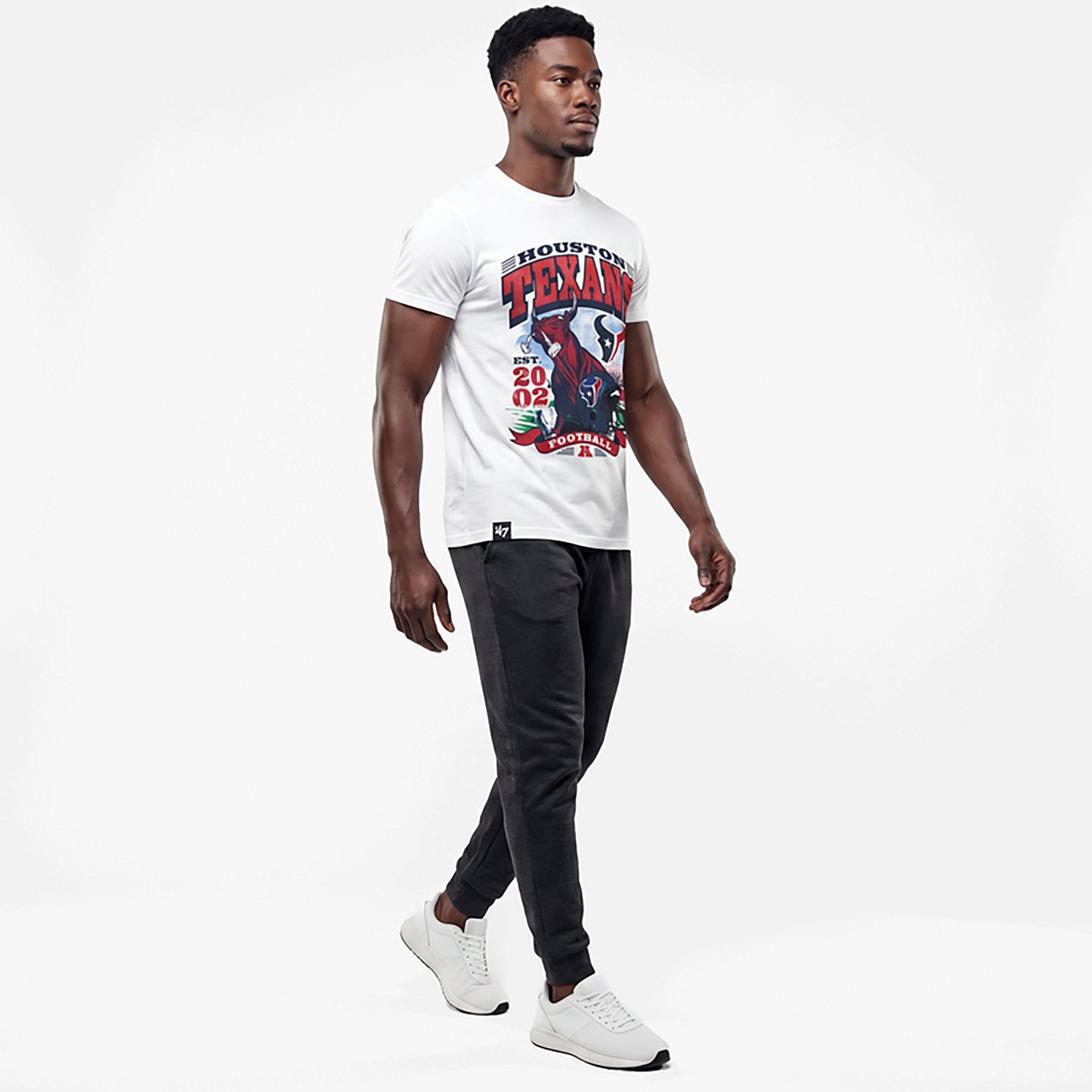 '47 Men's Houston Texans Regional Foundation Short Sleeve T-shirt