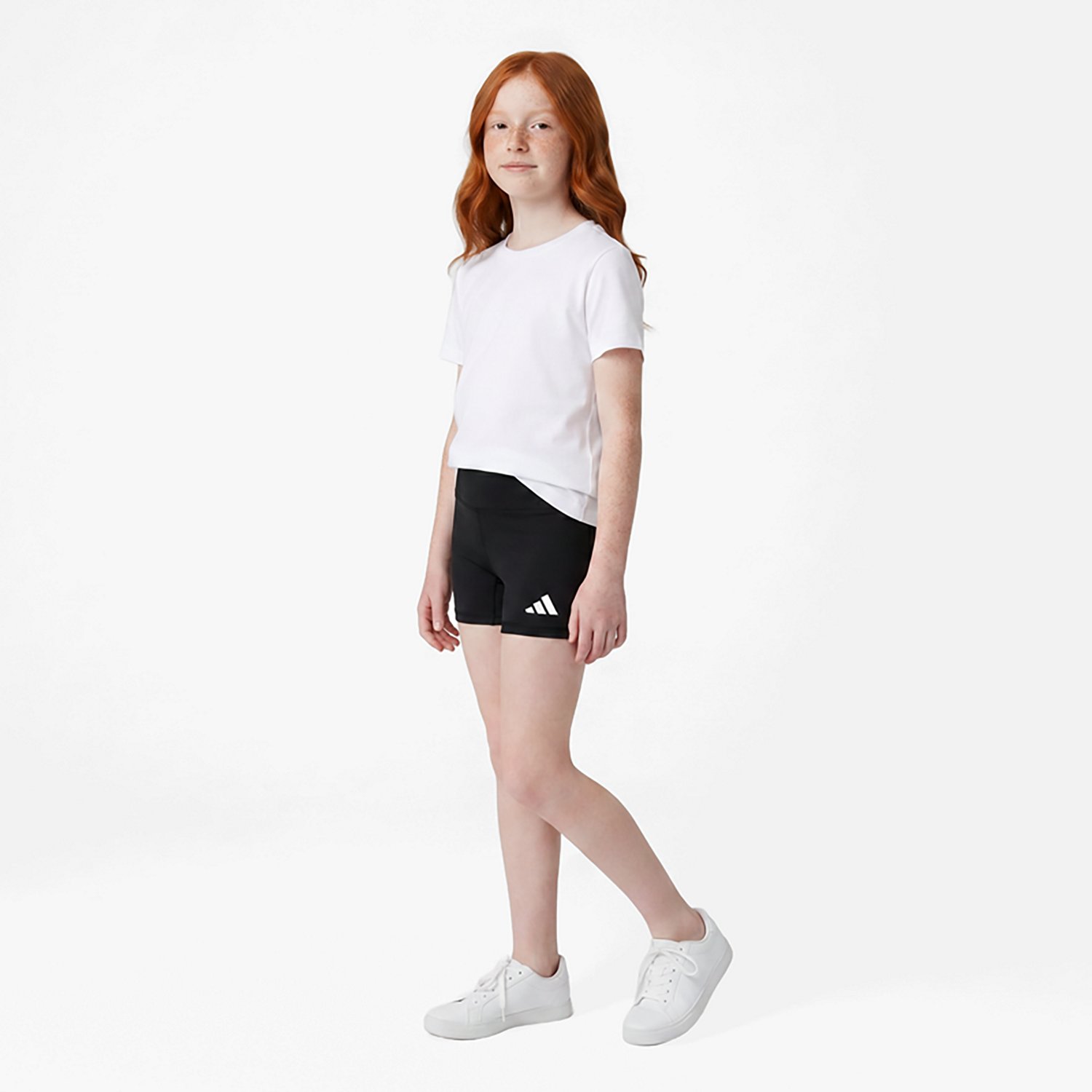 adidas Girls' Volleyball Shorts 4 in