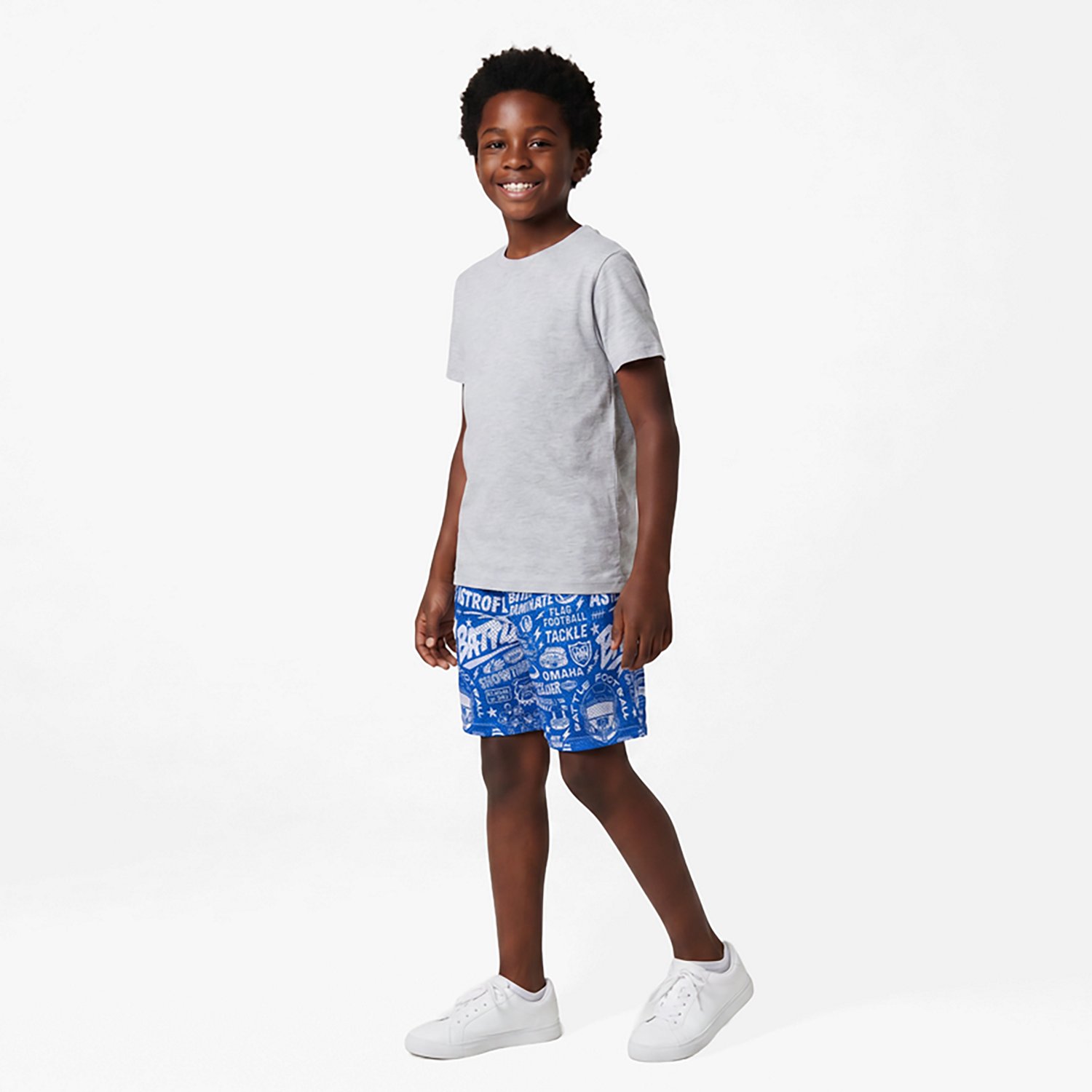 Battle Sports Collage Boys' Shorts