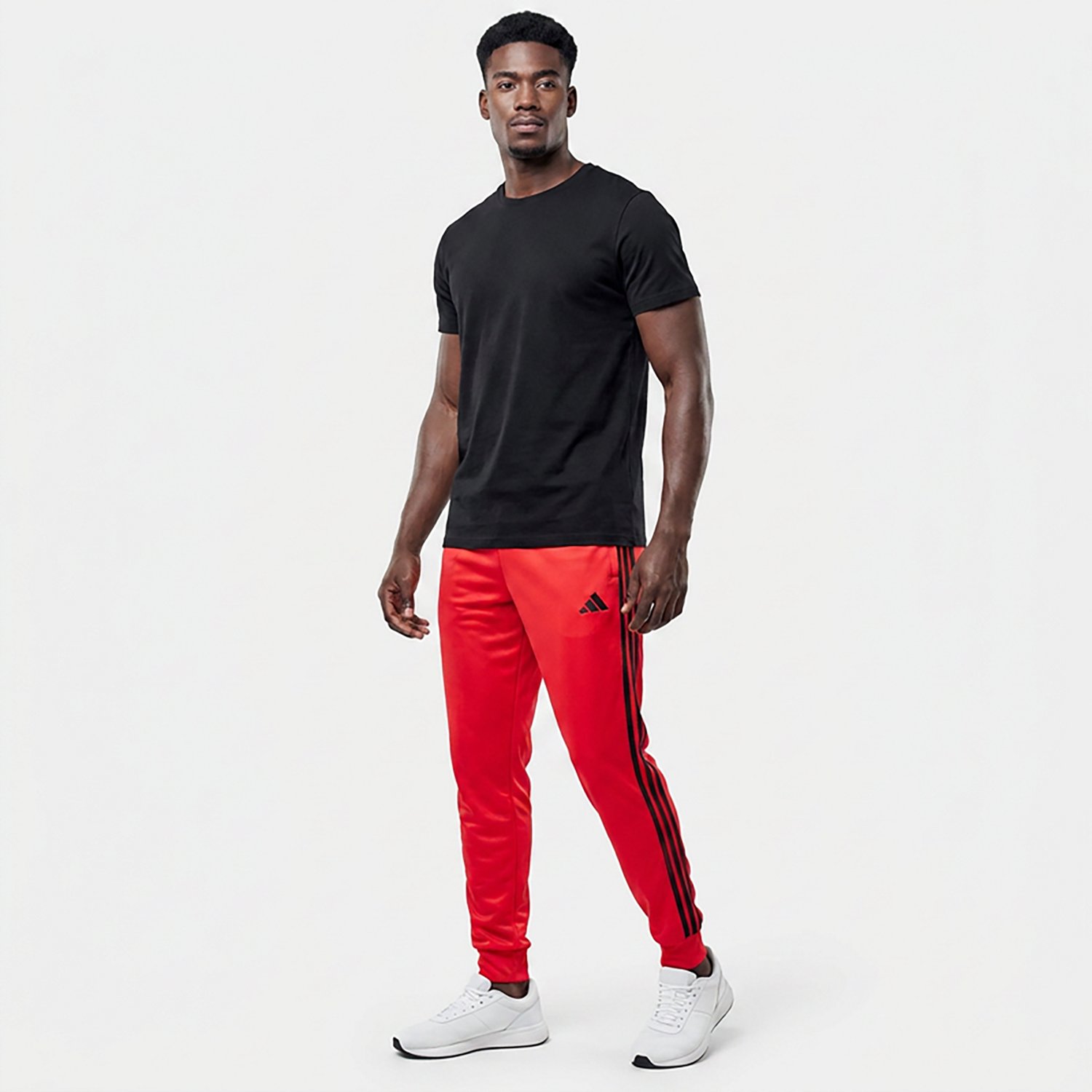 adidas Men's 3-Stripes Tricot Sportswear Tapered Track Pants