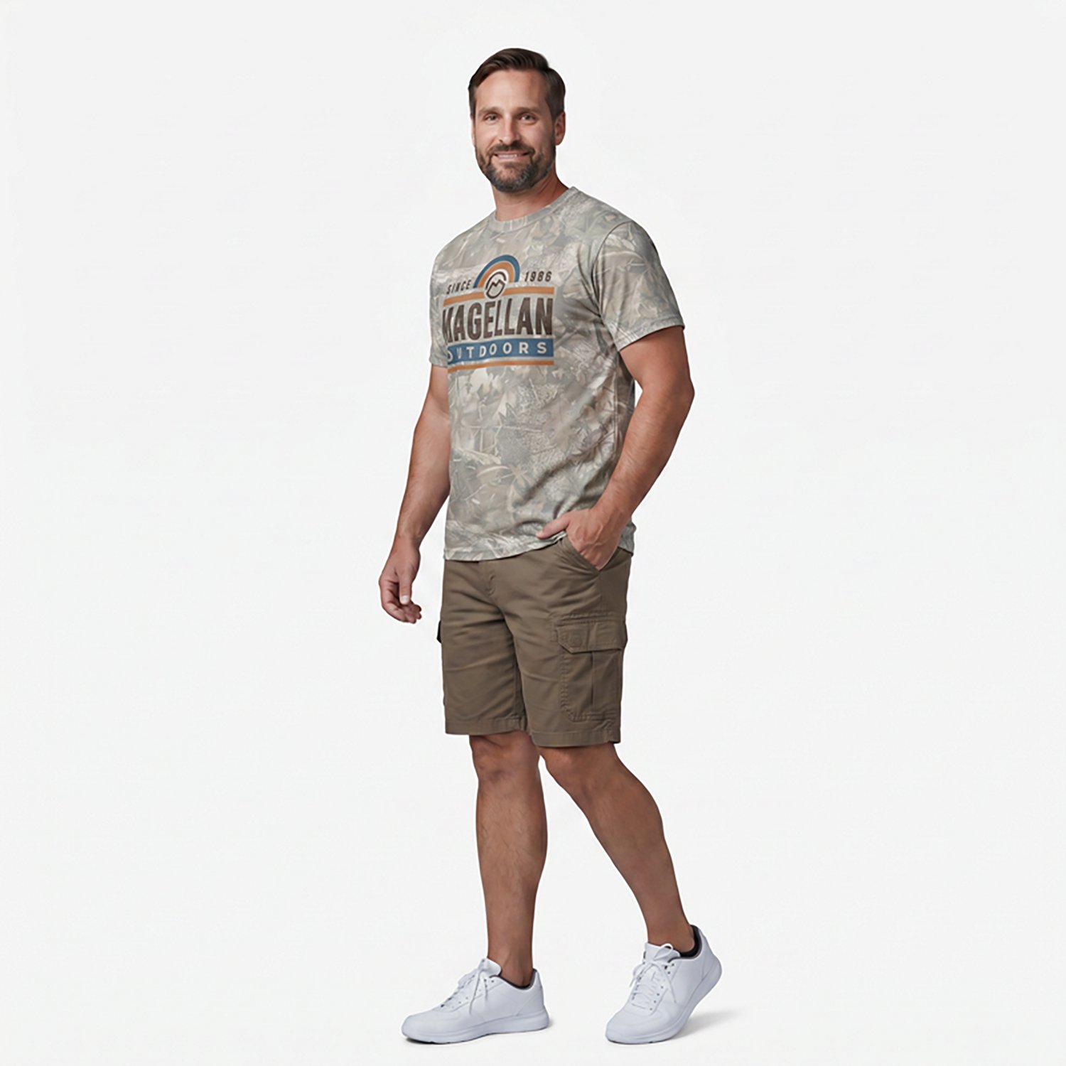 Magellan Outdoors Men's Retro Marquee Camo T-shirt