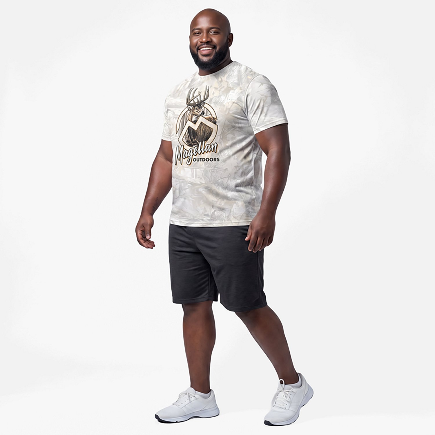 Magellan Outdoors Men's Crooked Buck Camo T-shirt