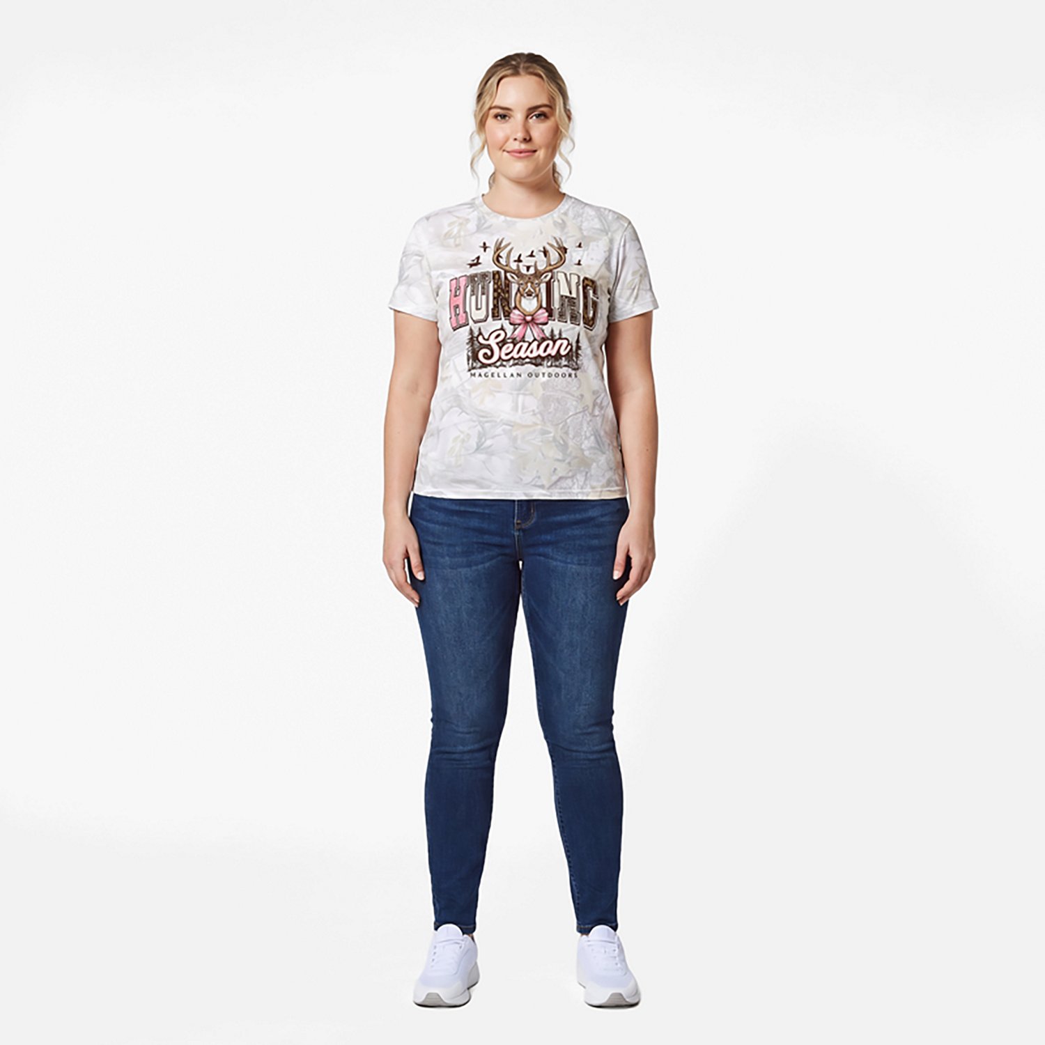 Magellan Outdoors Women’s Hunting Season Graphic Short Sleeve T‑Shirt