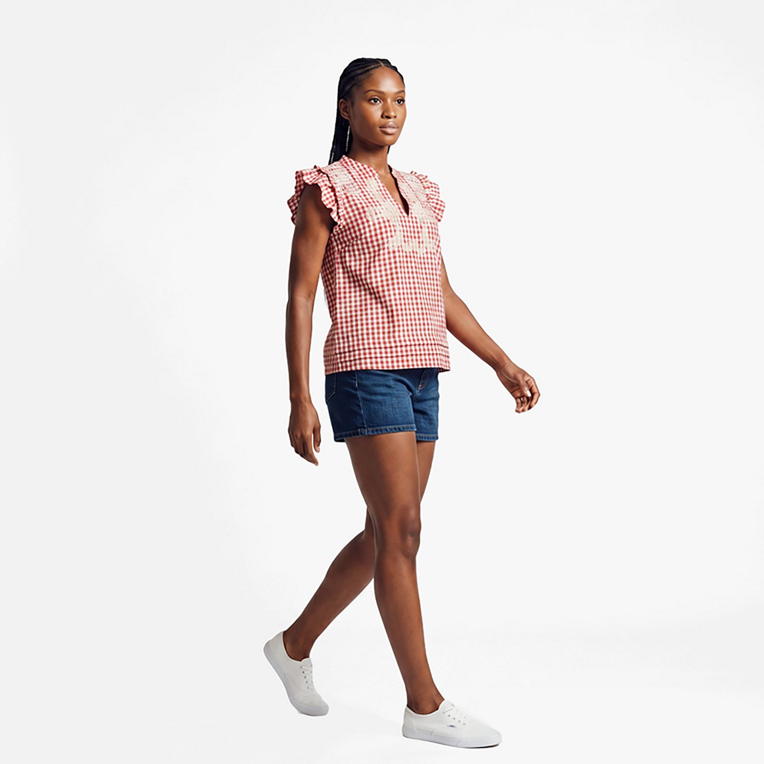 Cotton & Rye Women's The Summer Gingham Short Sleeve Top - view number 2