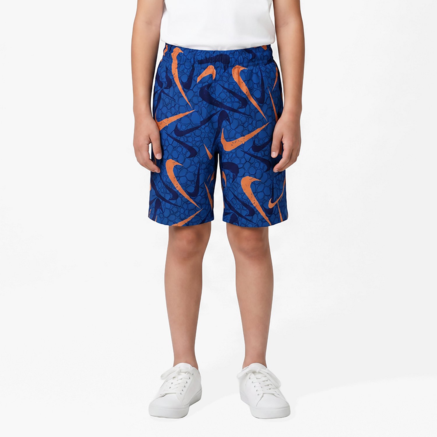 Nike Boys' Breaker Pebble Allover Print Volley Swim Shorts 4