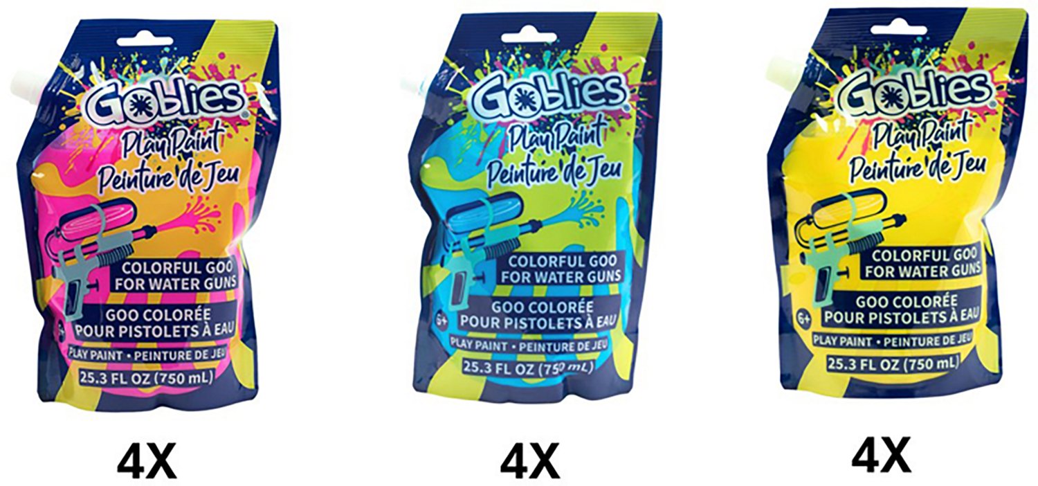 Goblies Play Paint for Water Guns 12-Pack