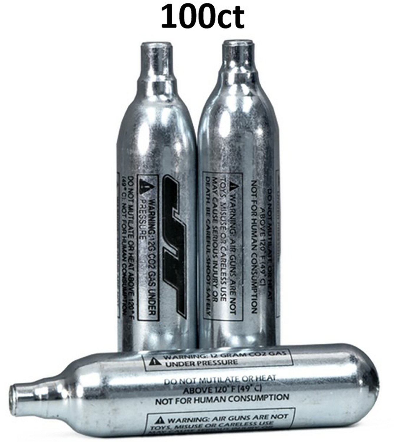 JT Sports 12g CO₂ Cartridges 100-Pack