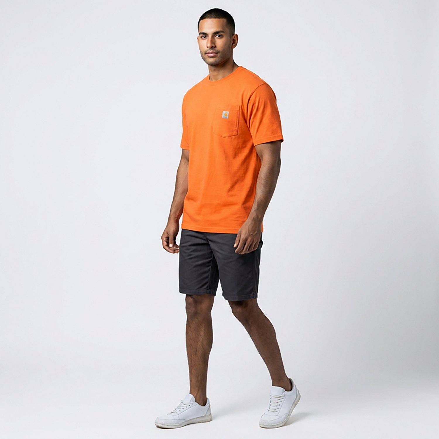 Carhartt Men's K87 Short Sleeve Workwear Pocket T-shirt                                                                          - view number 3