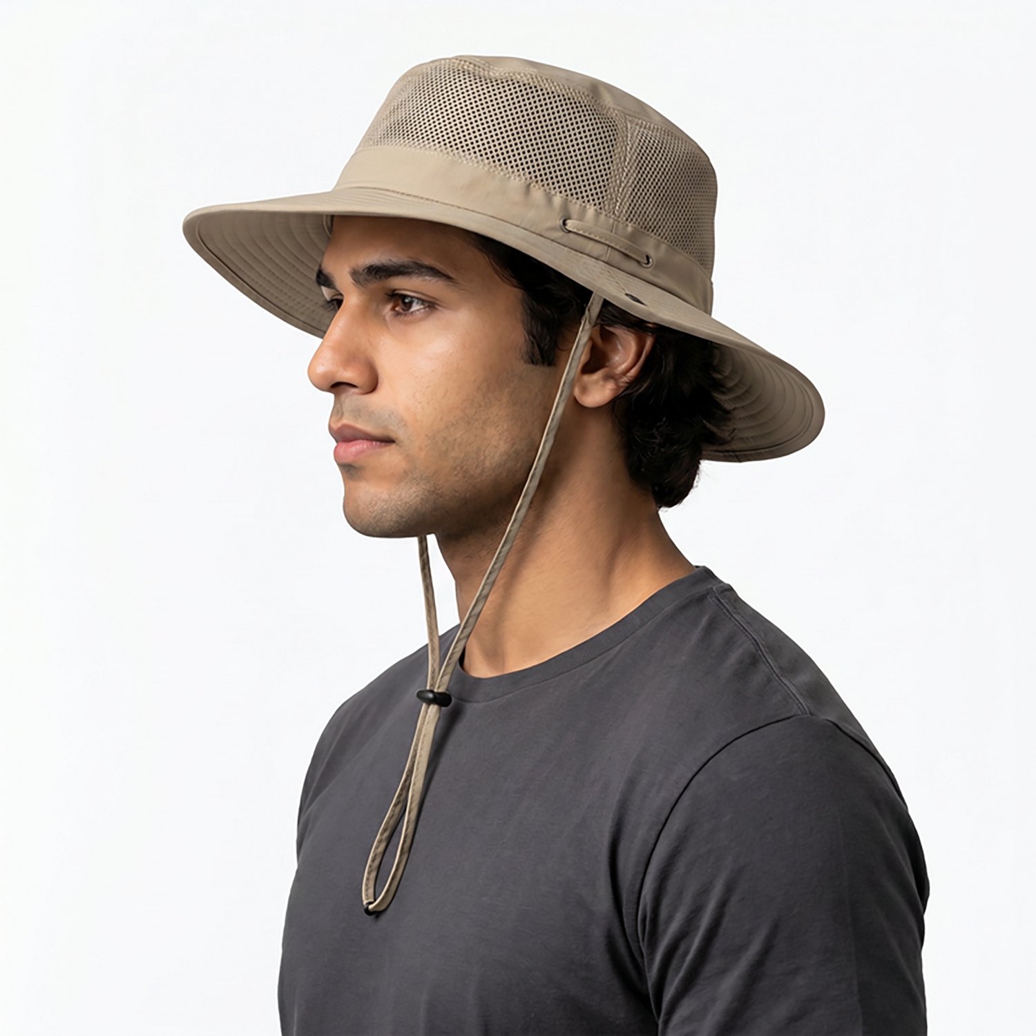 Magellan Outdoors Men's Supplex Mesh Safari Hat                                                                                  - view number 2