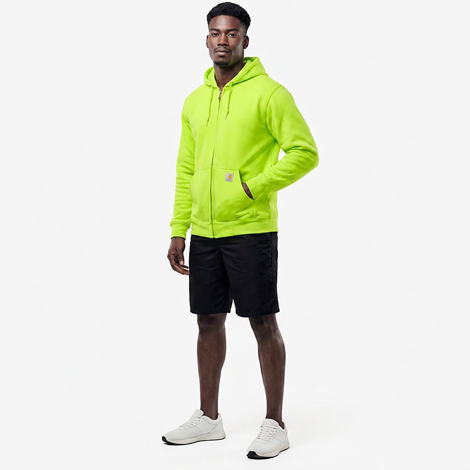Carhartt Men's Midweight Hooded Zip Front Sweatshirt                                                                             - view number 3